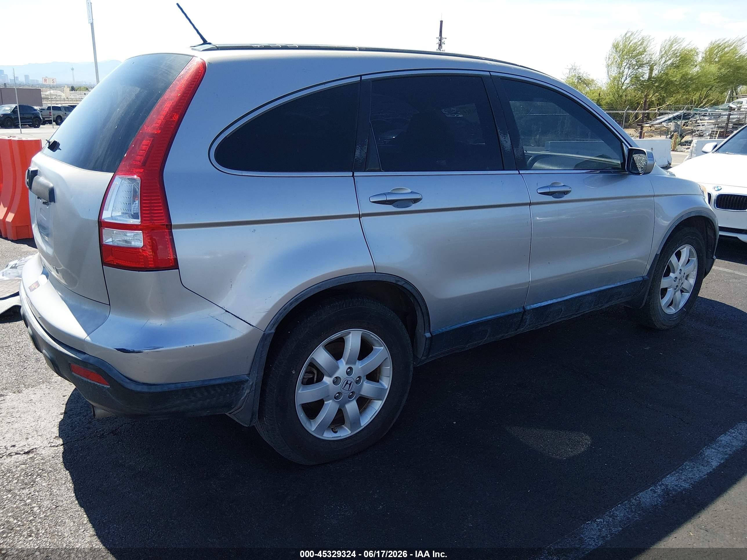 2008 Honda Cr-v Ex-l Серебряный vin: JHLRE487X8C045090