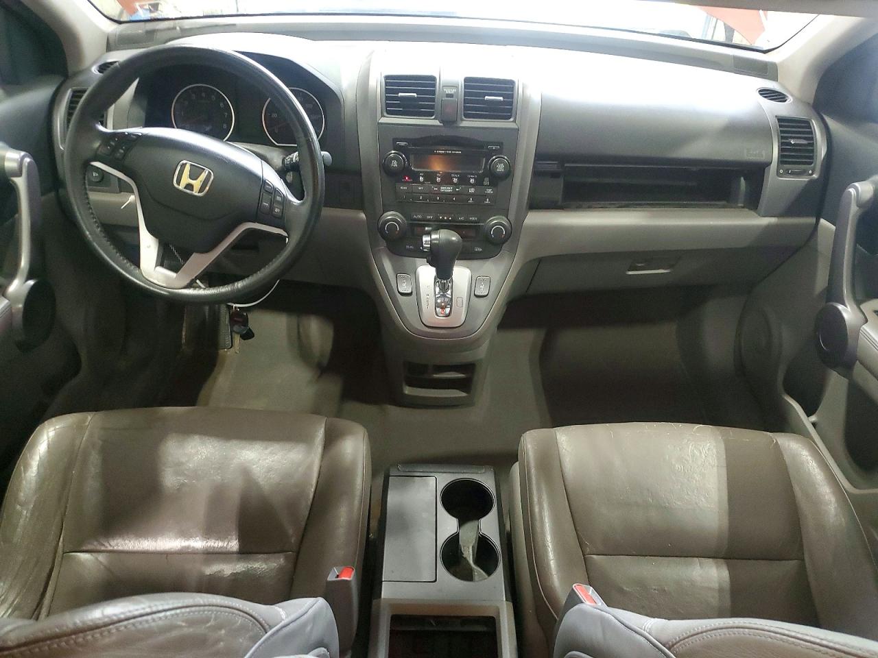 2008 Honda Cr-v Exl Brown vin: JHLRE487X8C056543