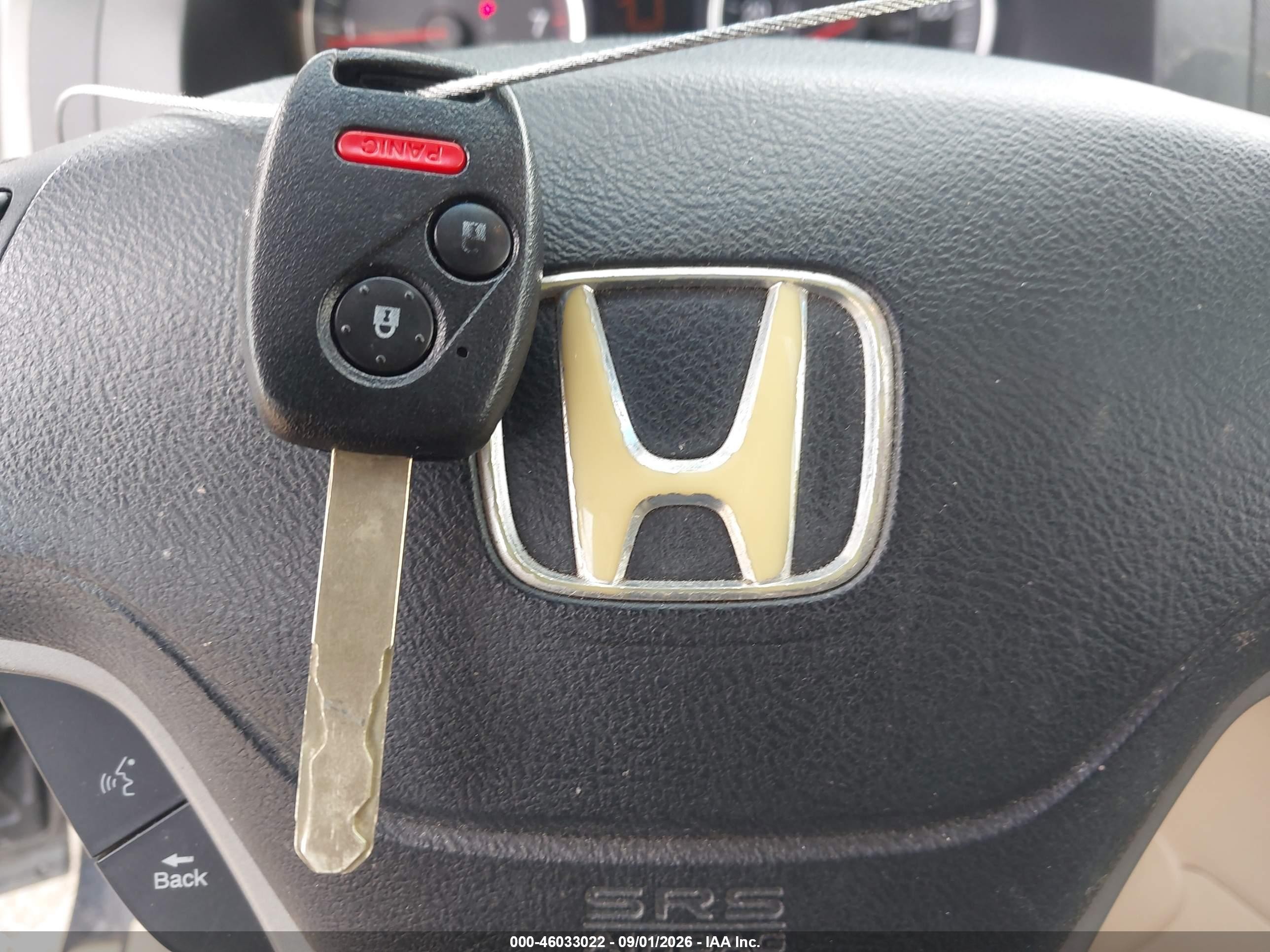 2008 Honda Cr-v Ex-l Black vin: JHLRE487X8C059412