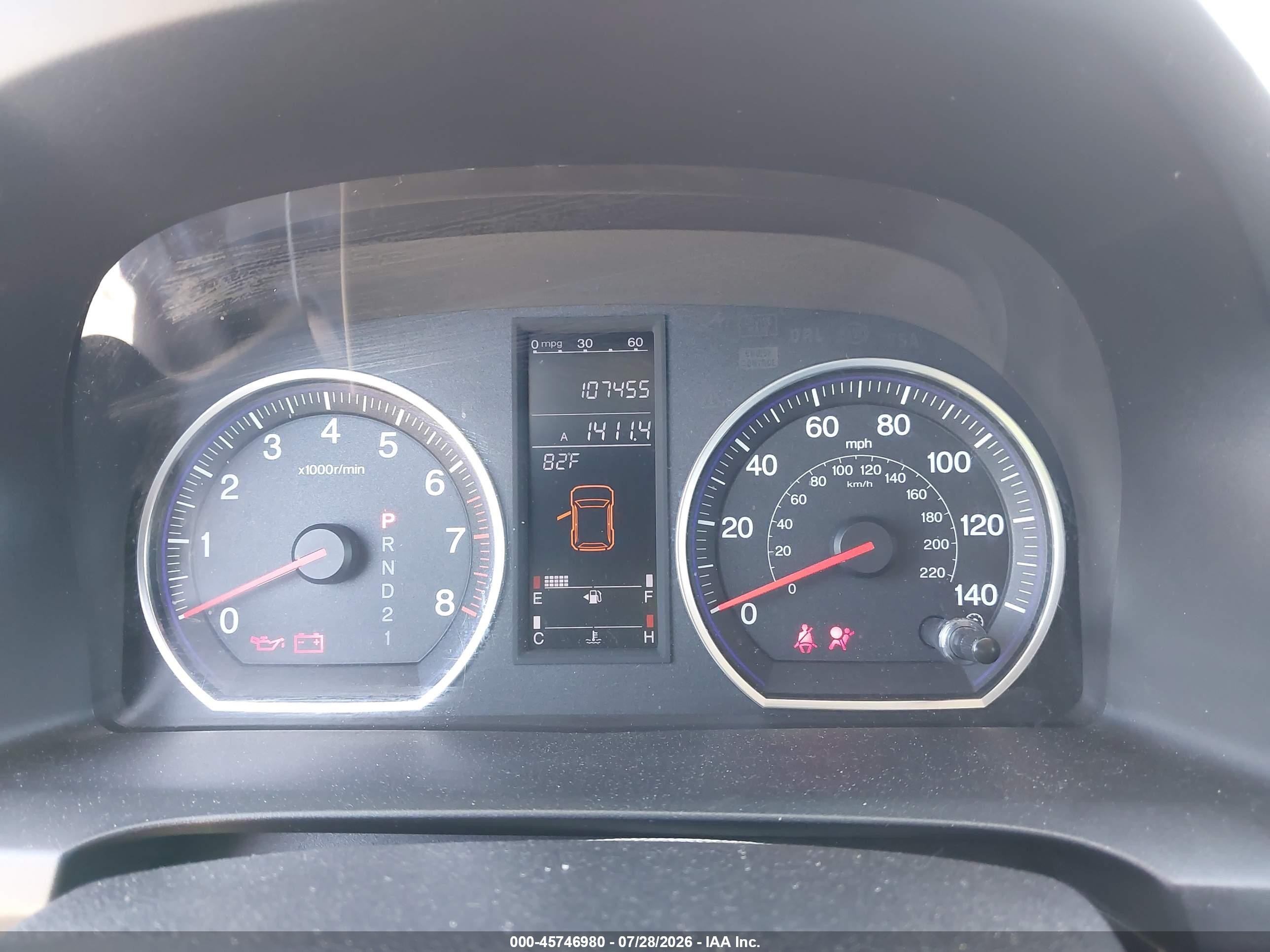 2008 Honda Cr-v Ex-l Light Blue vin: JHLRE487X8C062780