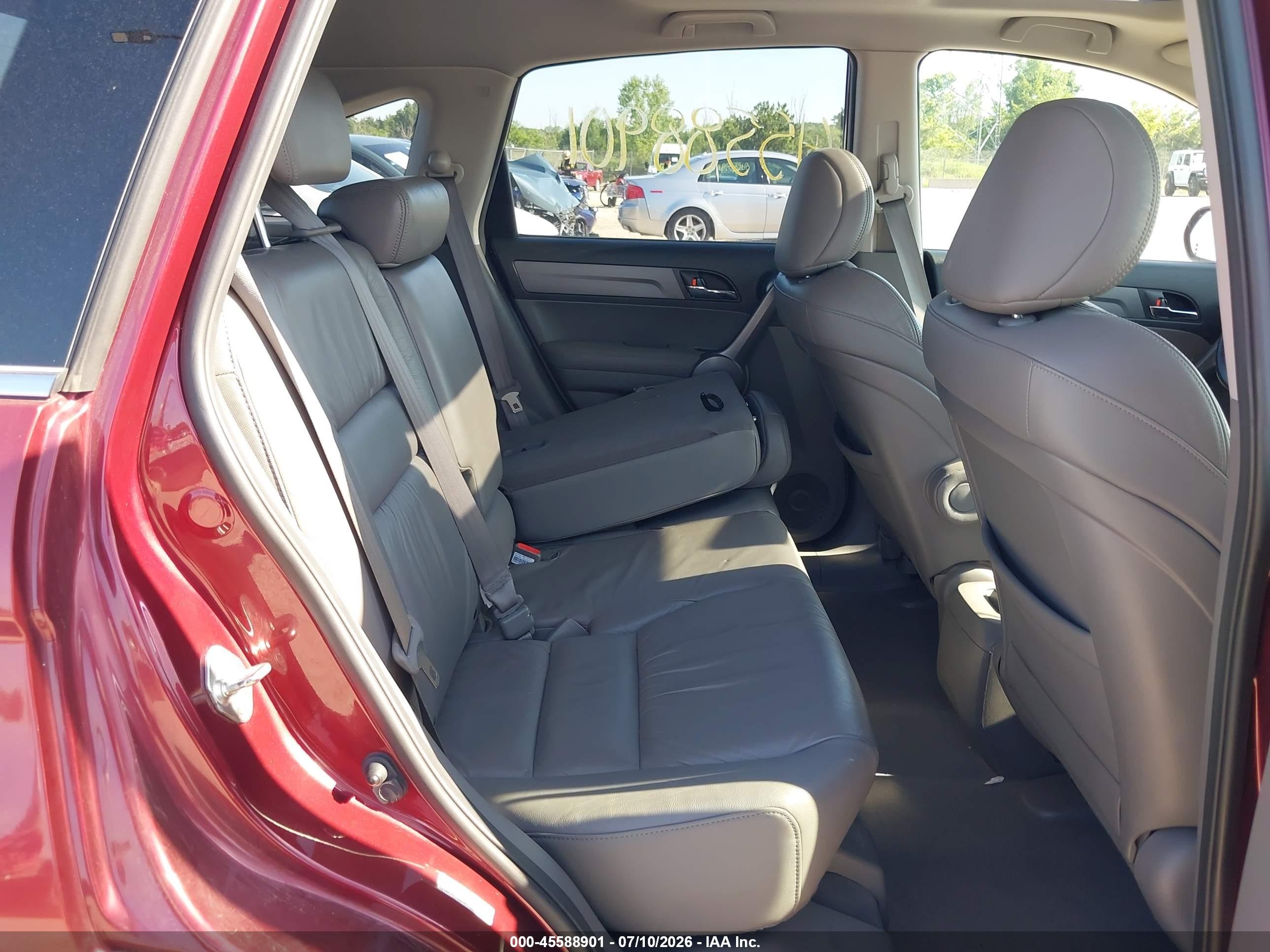 2008 Honda Cr-v Ex-l Синий vin: JHLRE487X8C069261