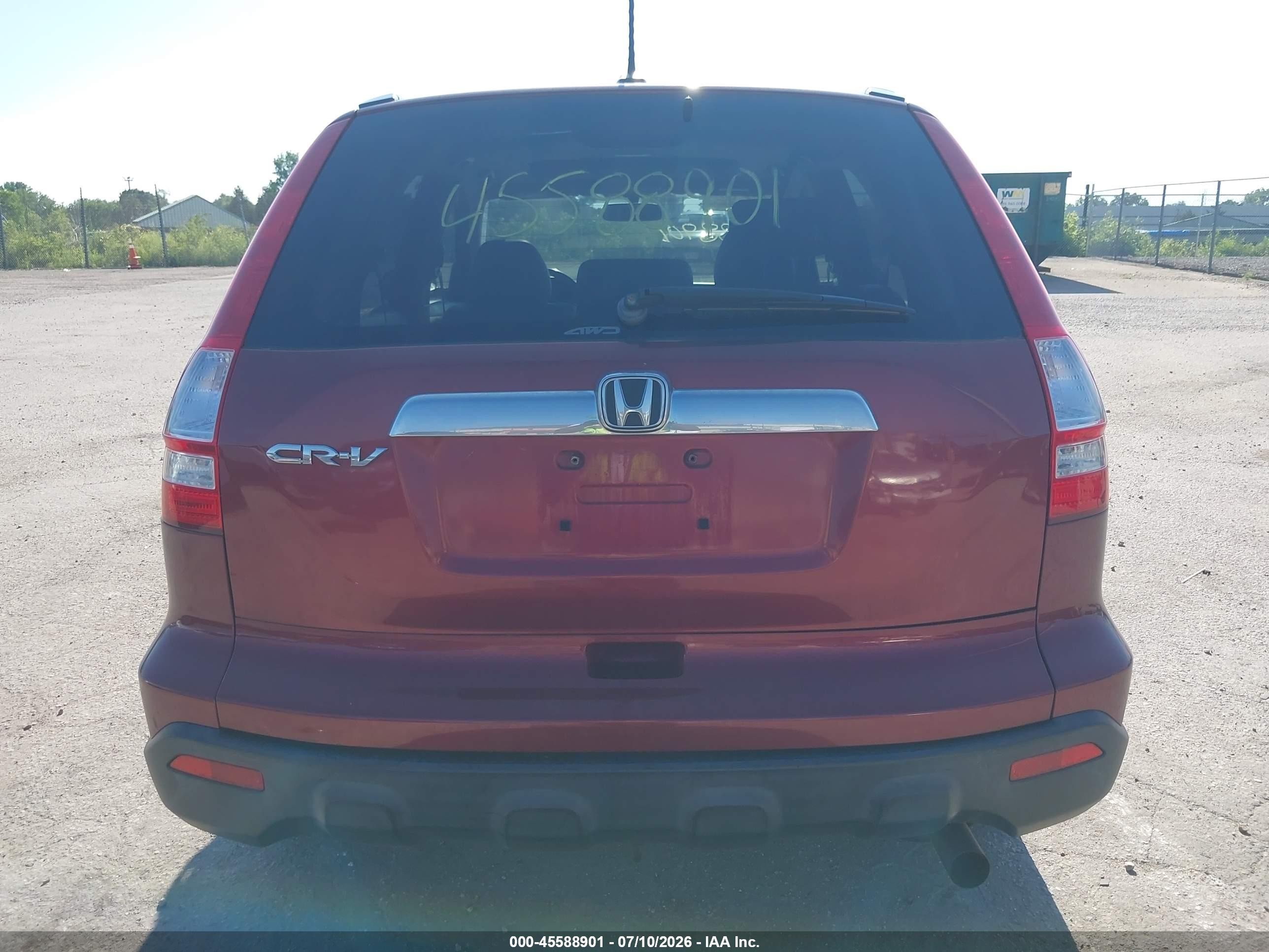 2008 Honda Cr-v Ex-l Синий vin: JHLRE487X8C069261