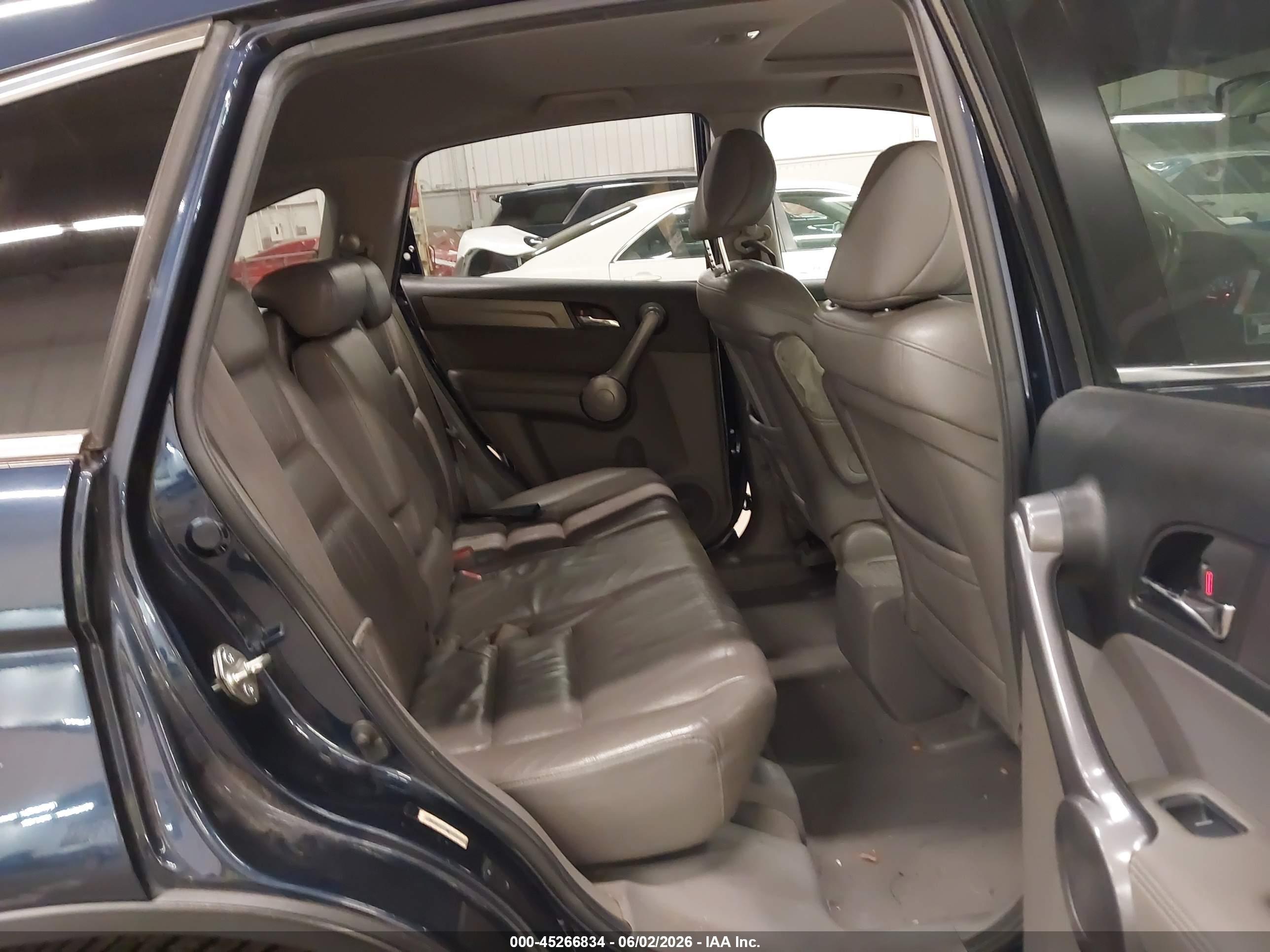 2008 Honda Cr-v Ex-l Blue vin: JHLRE487X8C074668