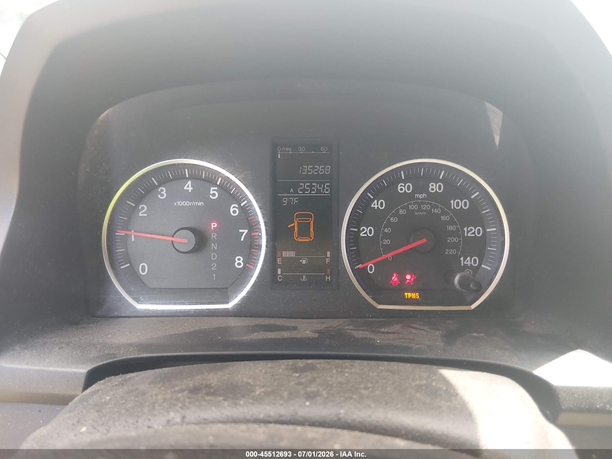2008 Honda Cr-v Ex-l Black vin: JHLRE487X8C082494