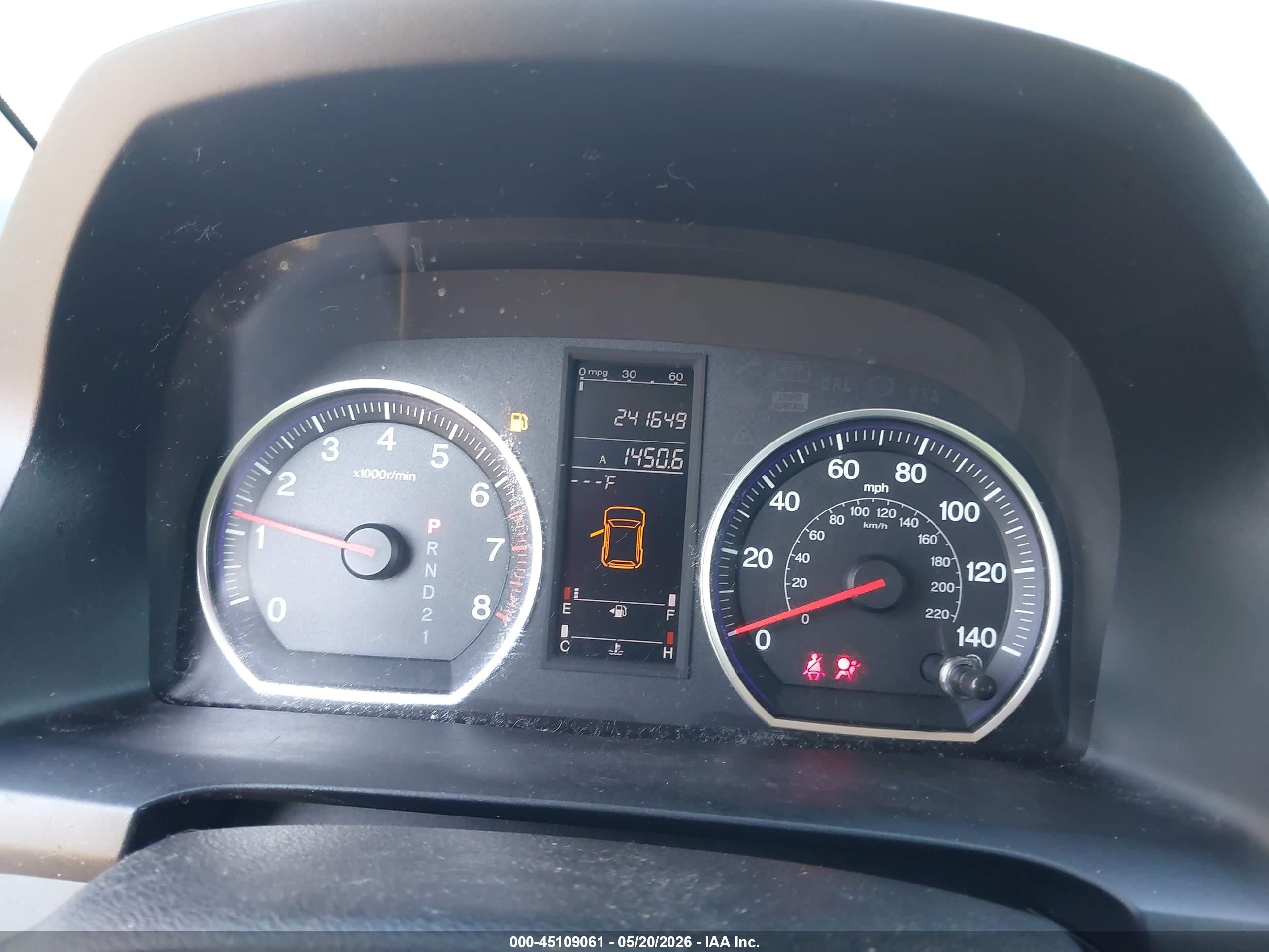 2009 Honda Cr-v Ex-l Синий vin: JHLRE487X9C003634