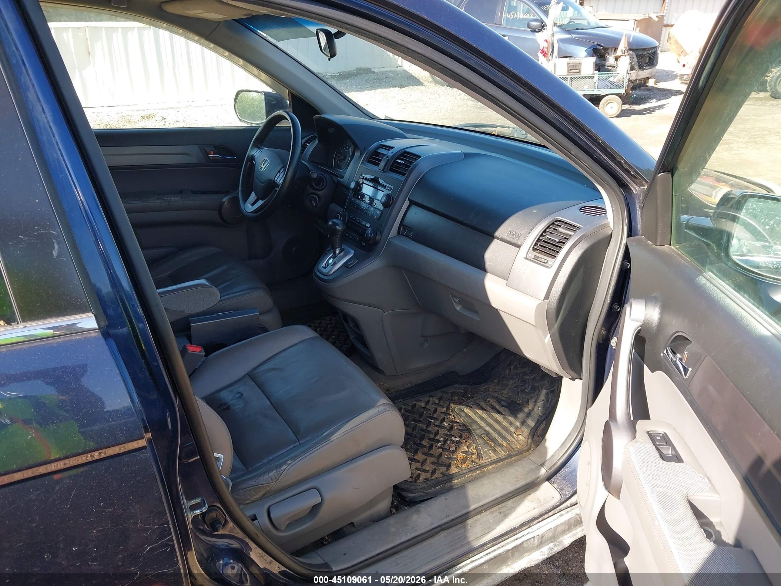 2009 Honda Cr-v Ex-l Синий vin: JHLRE487X9C003634
