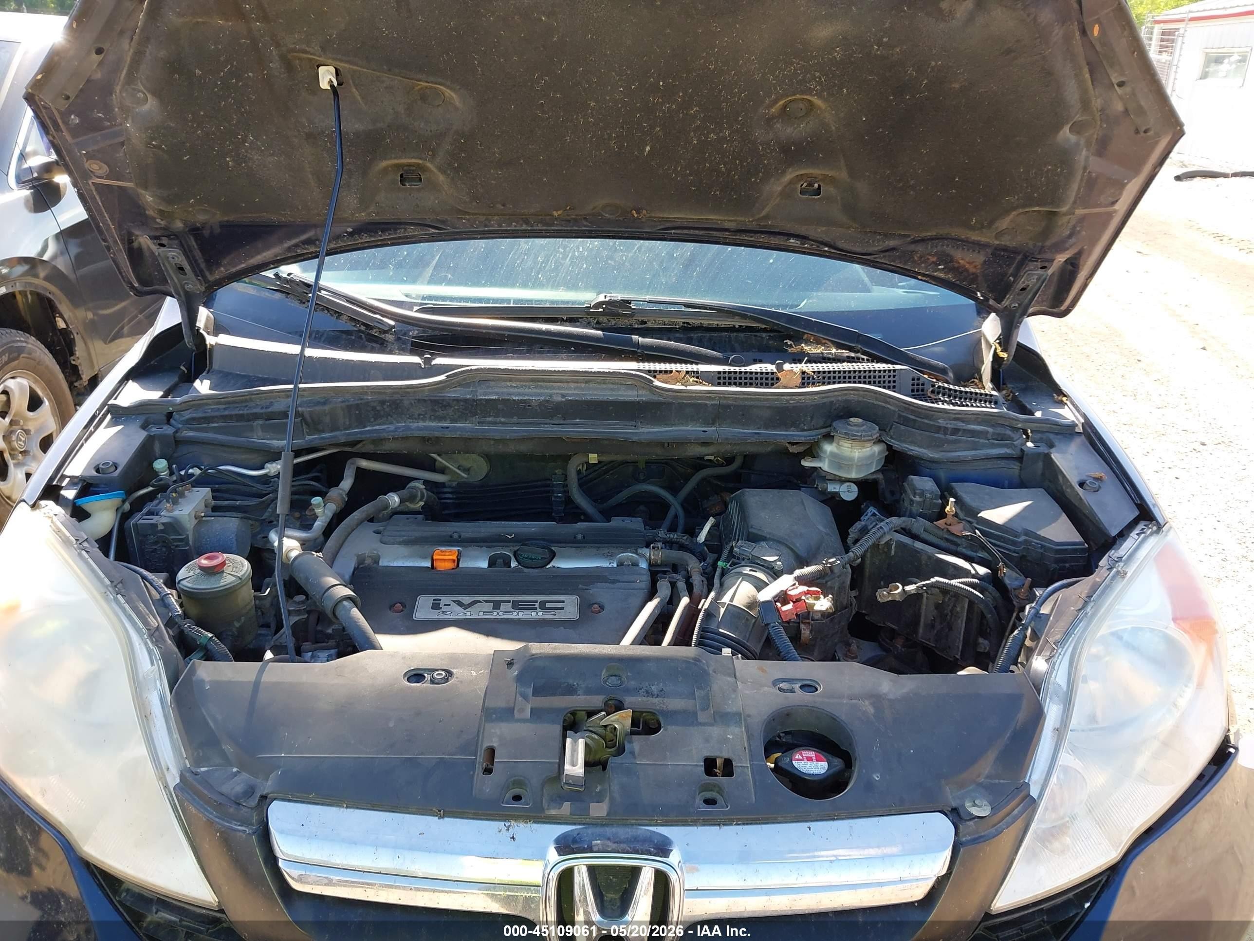 2009 Honda Cr-v Ex-l Синий vin: JHLRE487X9C003634