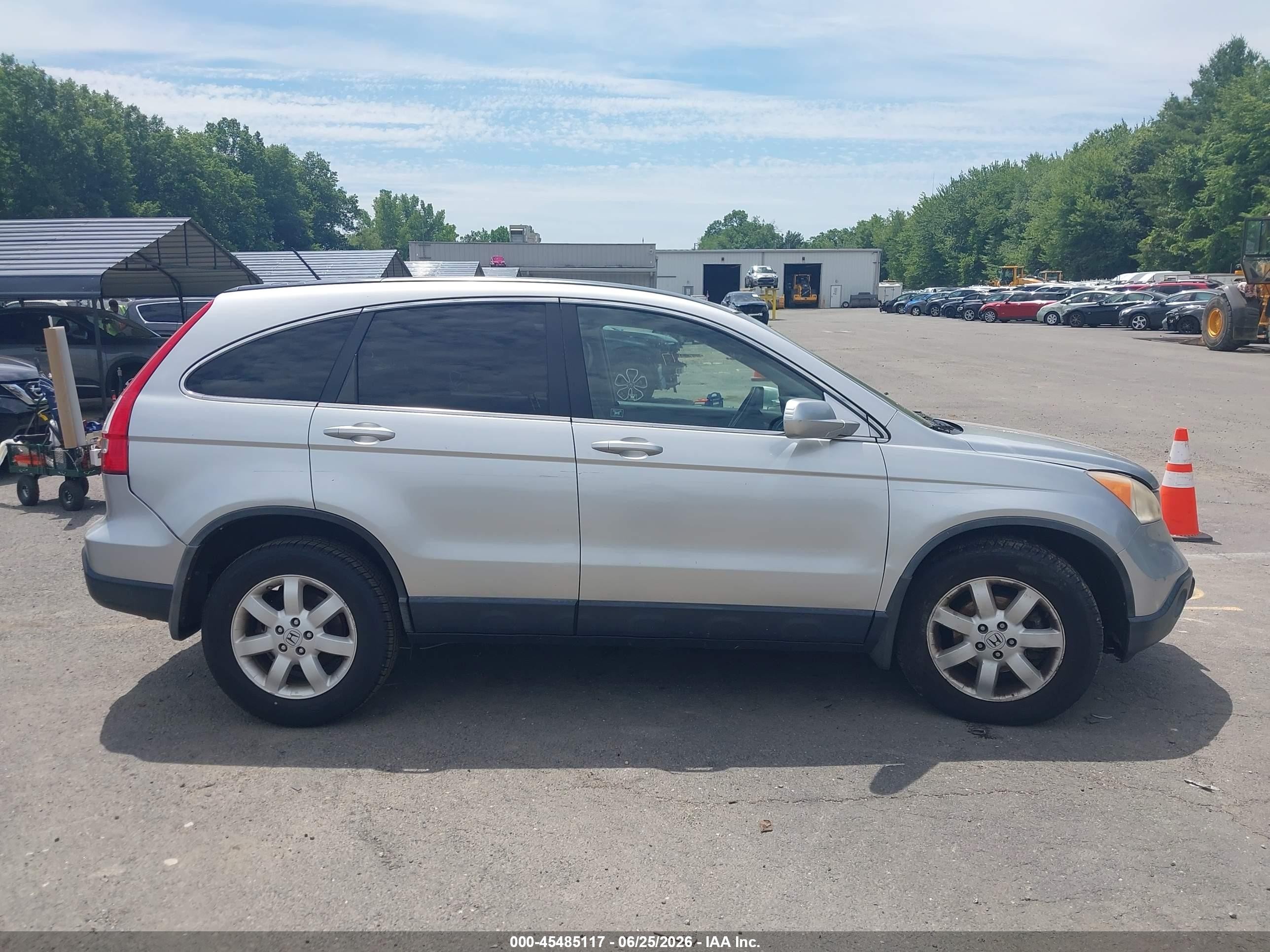 2009 Honda Cr-v Ex-l Silver vin: JHLRE487X9C011099