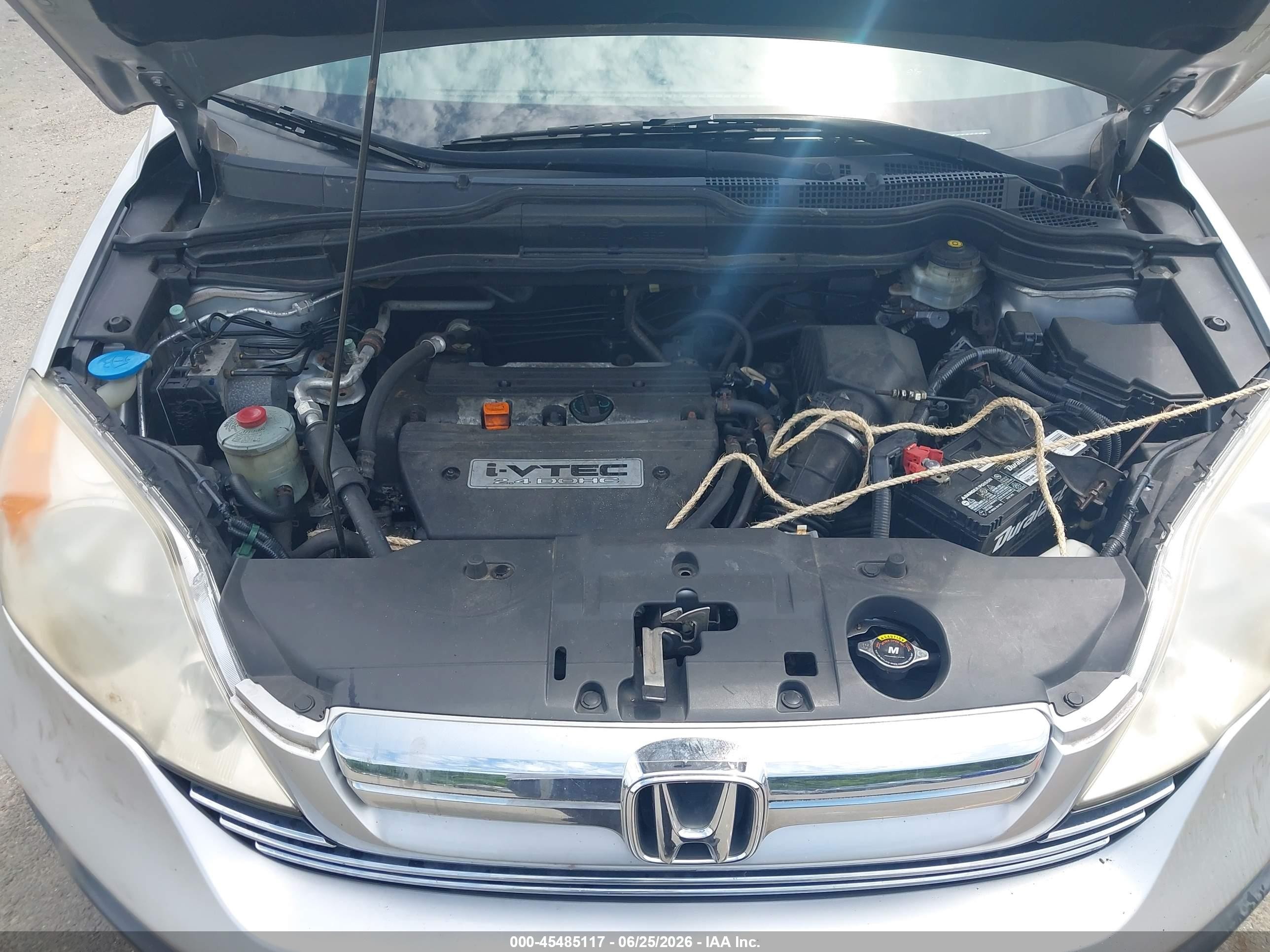2009 Honda Cr-v Ex-l Silver vin: JHLRE487X9C011099