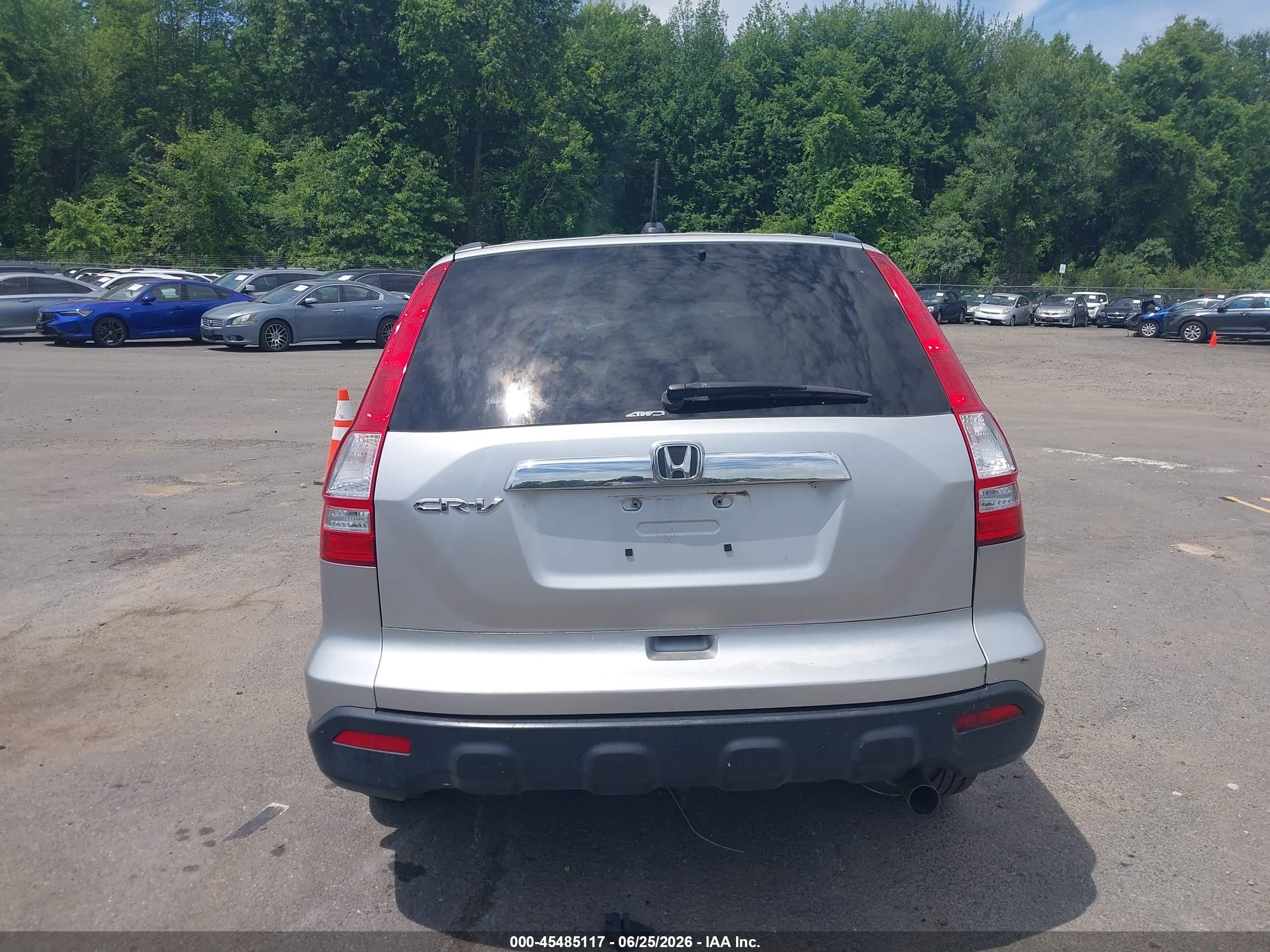 2009 Honda Cr-v Ex-l Silver vin: JHLRE487X9C011099