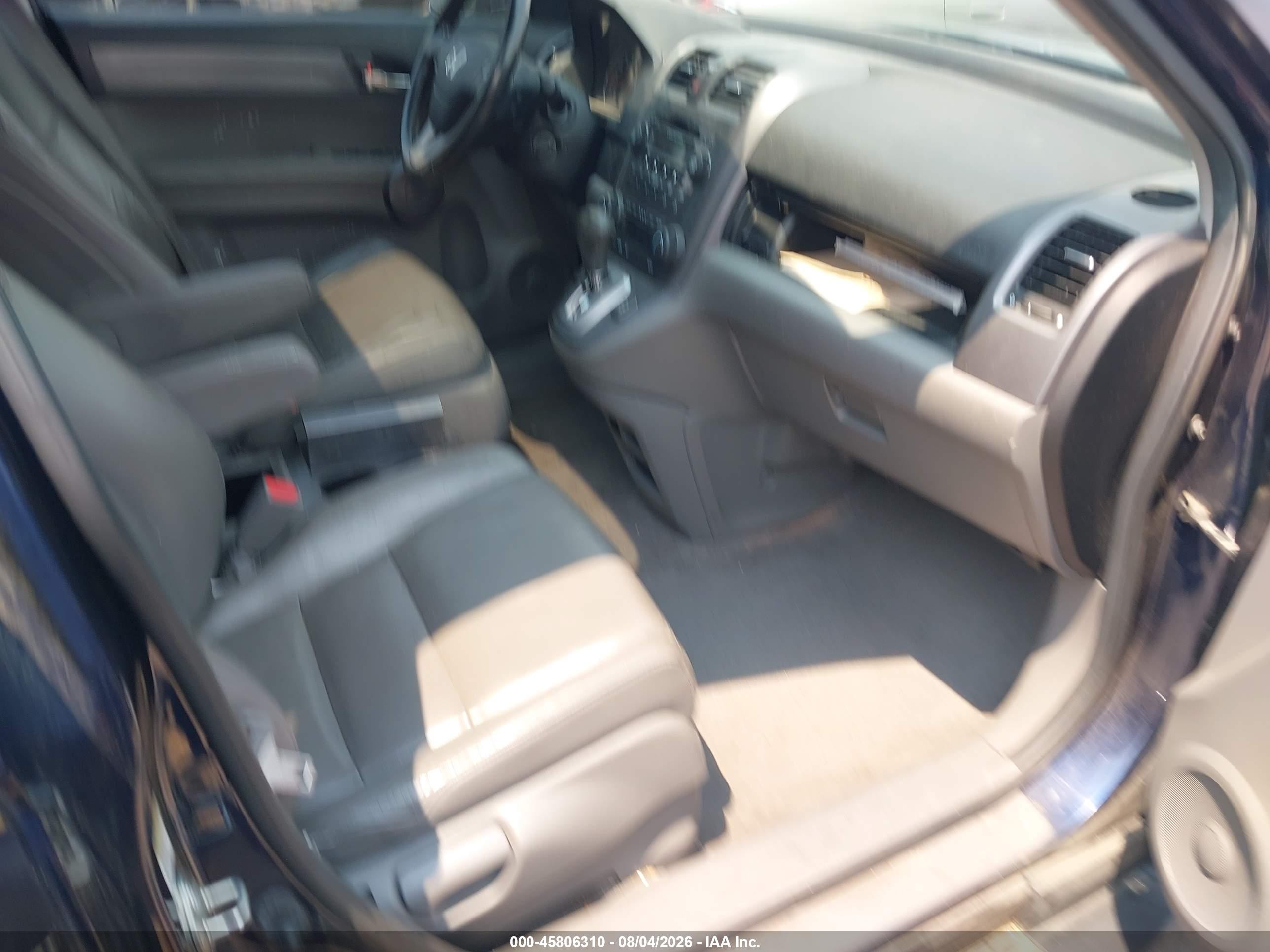 2009 Honda Cr-v Ex-l Blue vin: JHLRE487X9C012866