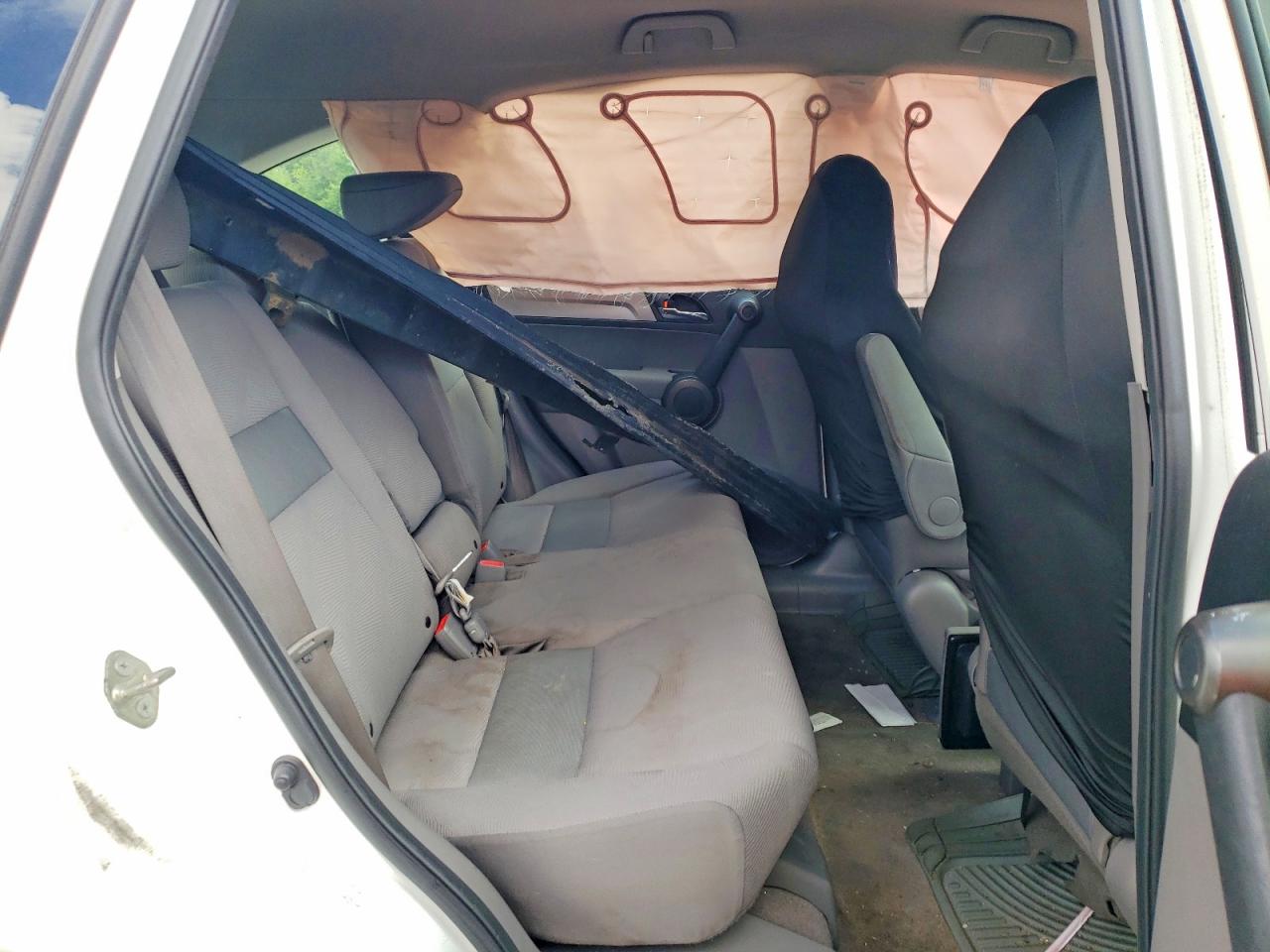 2011 Honda Cr-v Lx White vin: JHLRE4H30BC020493