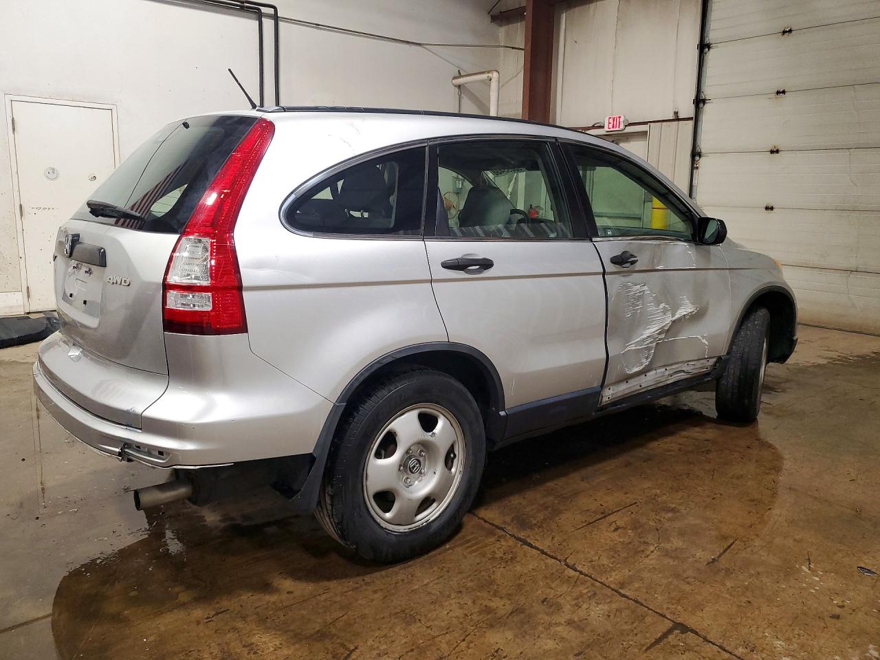 2011 Honda Cr-v Lx Silver vin: JHLRE4H31BC013858