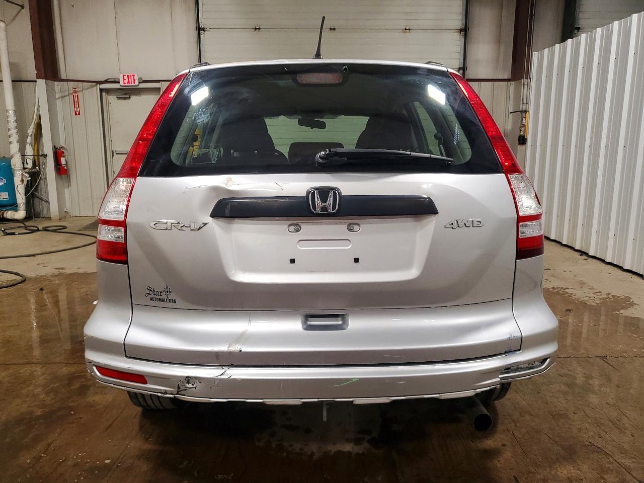 2011 Honda Cr-v Lx Silver vin: JHLRE4H31BC013858