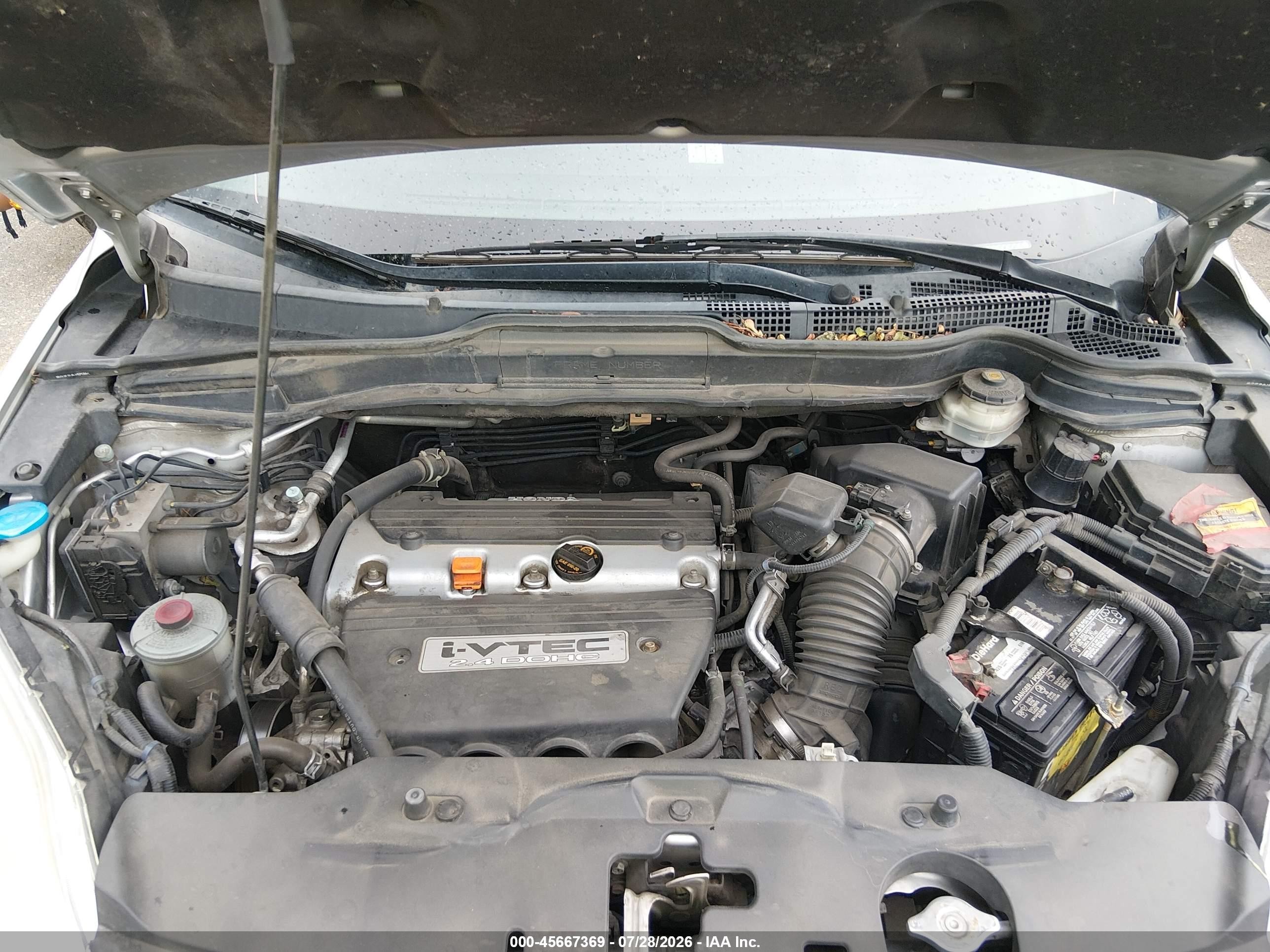 2011 Honda Cr-v Lx Серый vin: JHLRE4H32BC013870