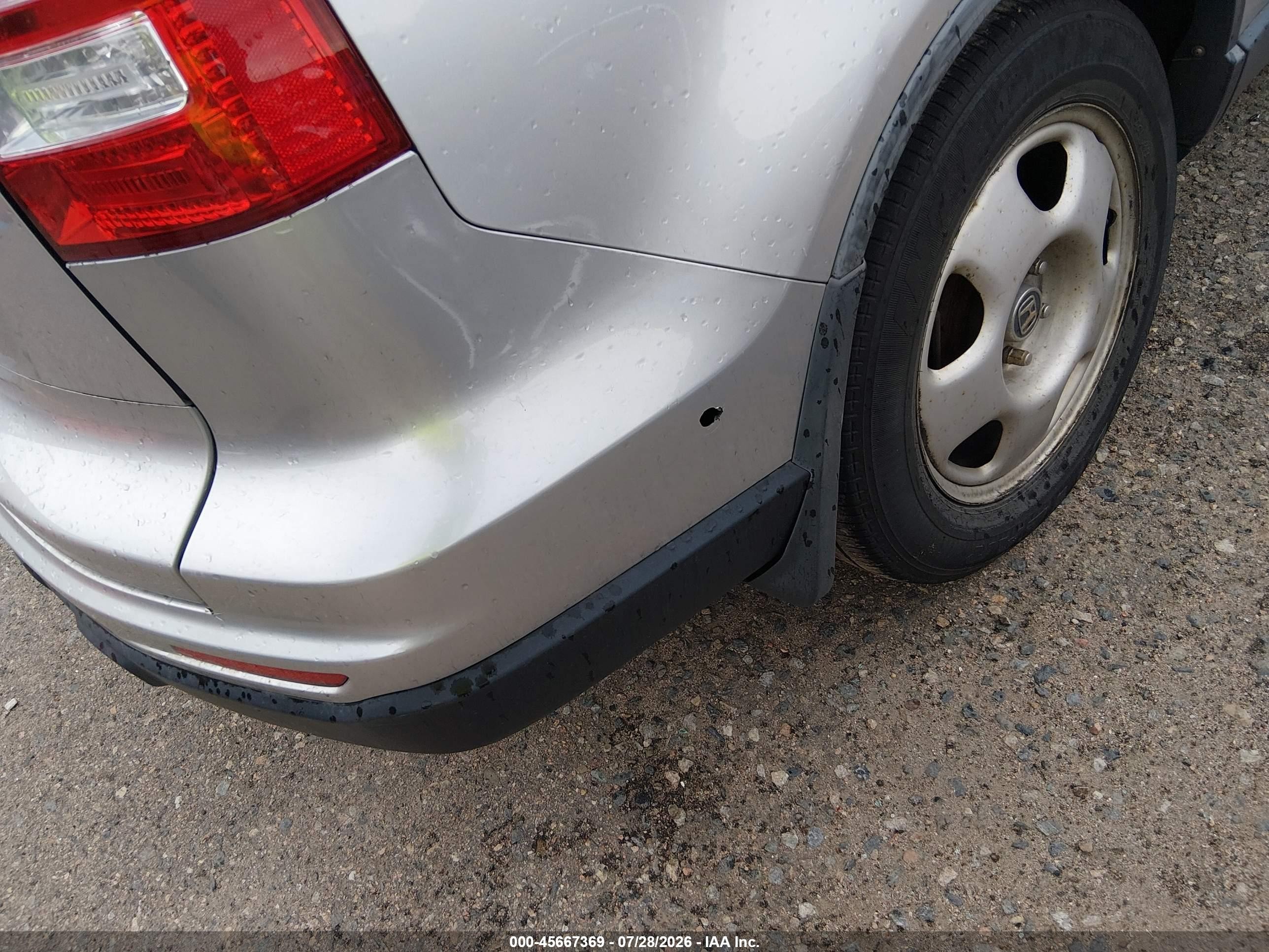 2011 Honda Cr-v Lx Серый vin: JHLRE4H32BC013870