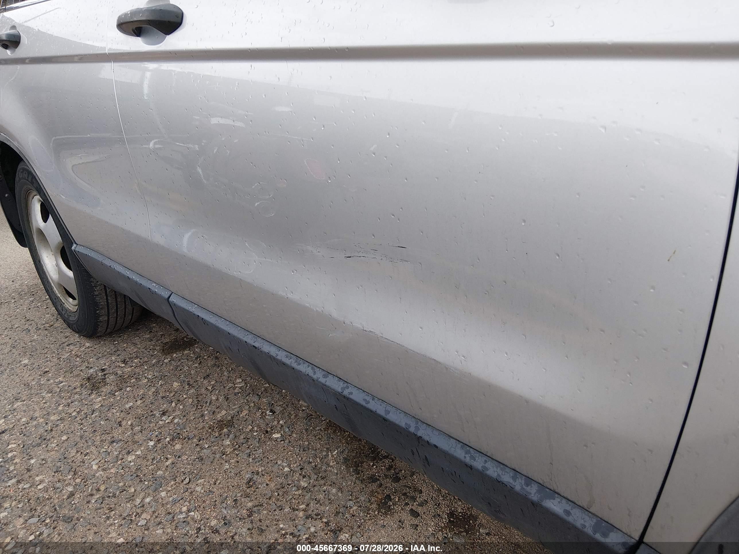 2011 Honda Cr-v Lx Серый vin: JHLRE4H32BC013870