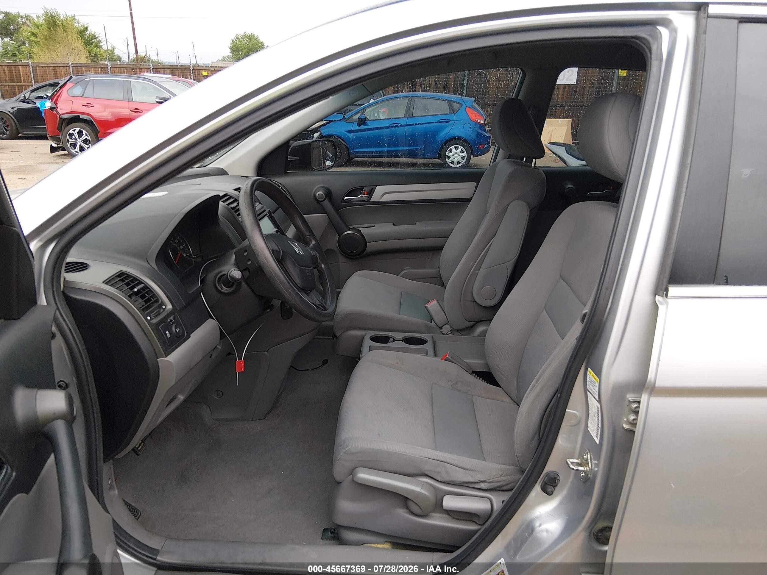 2011 Honda Cr-v Lx Серый vin: JHLRE4H32BC013870