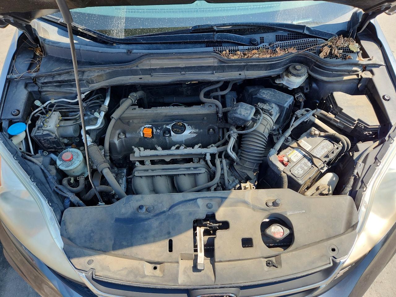 2011 Honda Cr-v Lx Gray vin: JHLRE4H32BC021001