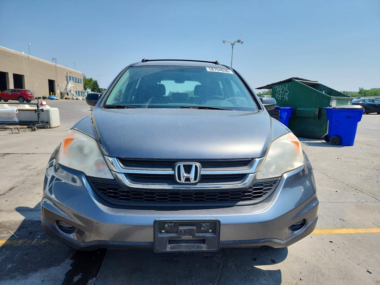 2011 Honda Cr-v Lx Gray vin: JHLRE4H32BC021001