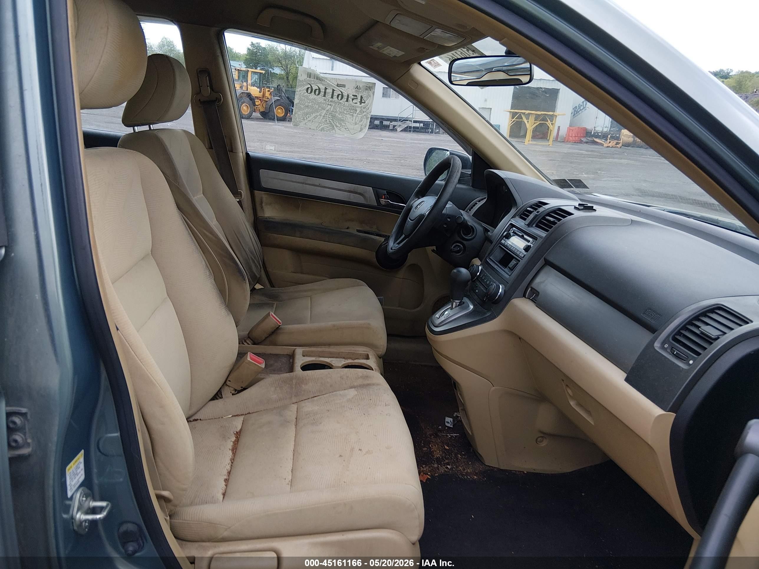 2011 Honda Cr-v Lx Green vin: JHLRE4H32BC035710