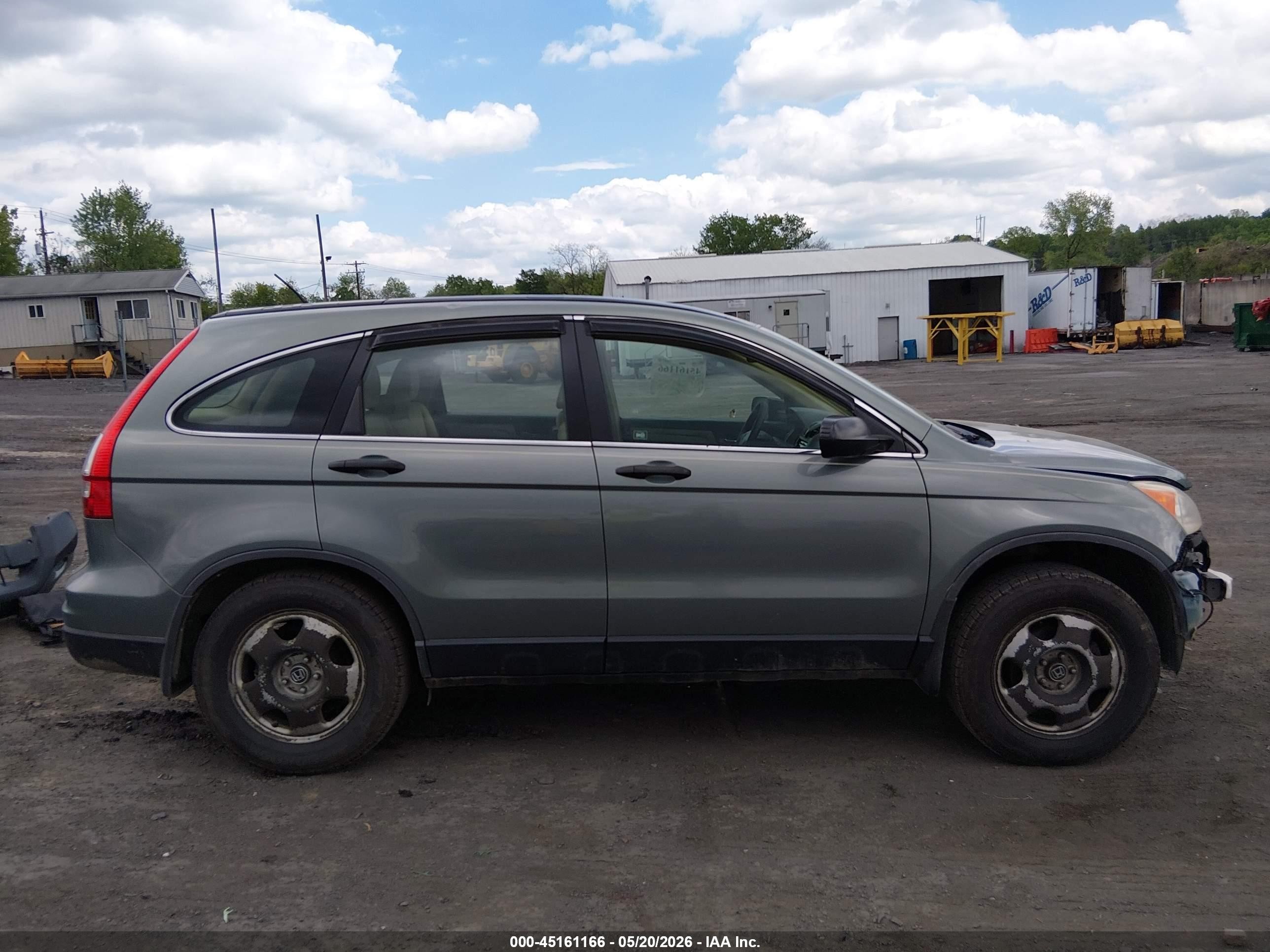 2011 Honda Cr-v Lx Green vin: JHLRE4H32BC035710