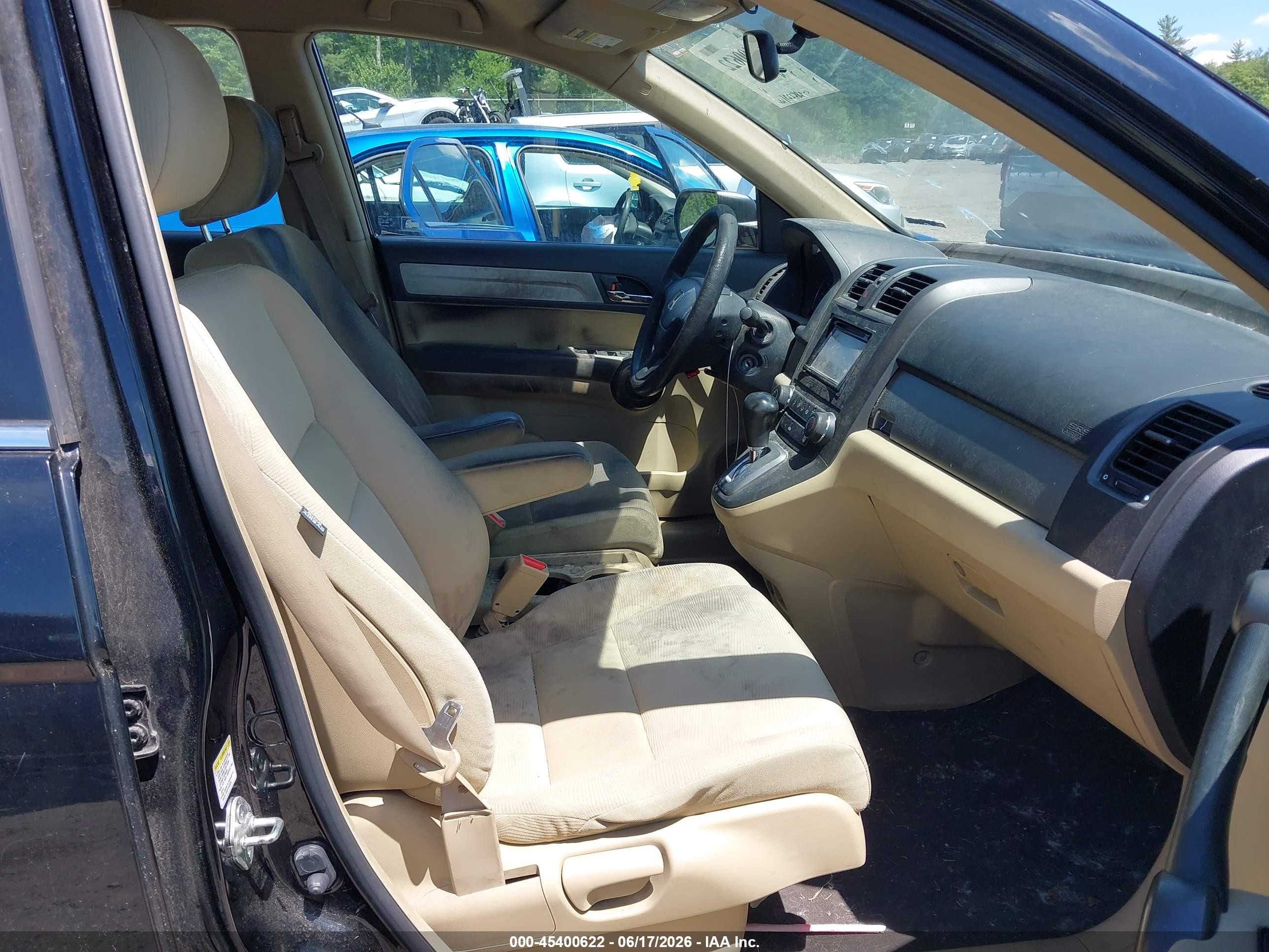 2010 Honda Cr-v Lx Black vin: JHLRE4H34AC003372