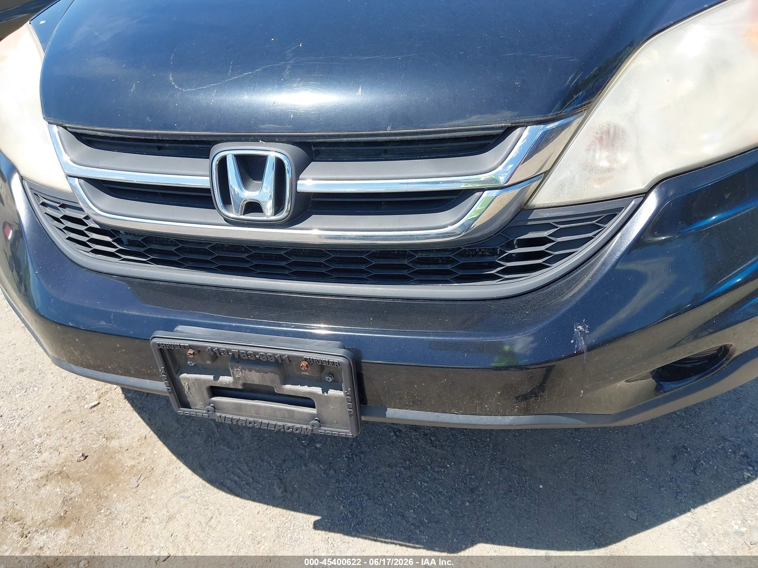 2010 Honda Cr-v Lx Black vin: JHLRE4H34AC003372