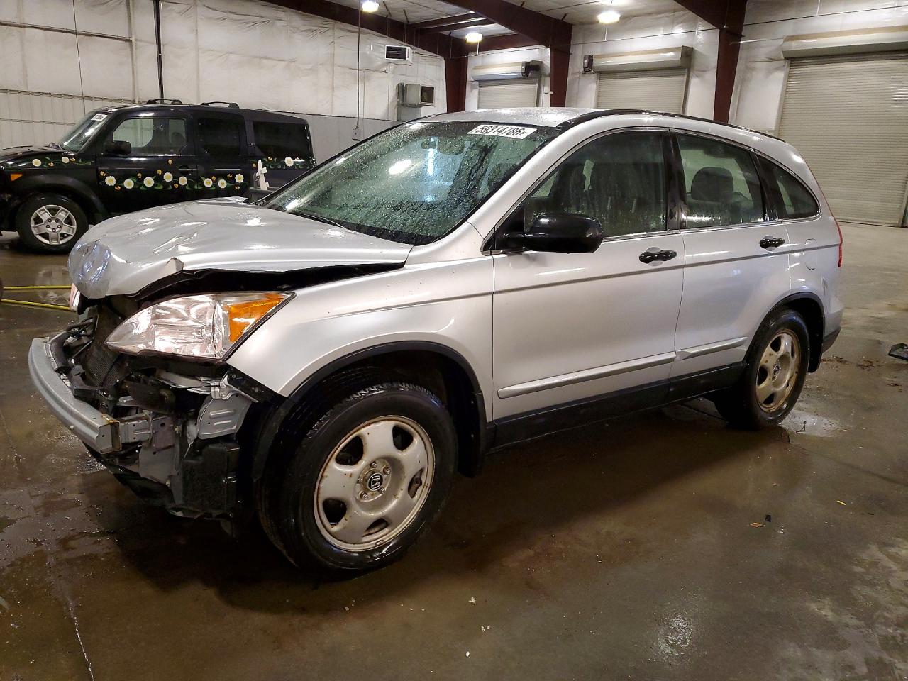 2010 Honda Cr-v Lx Silver vin: JHLRE4H34AC015800