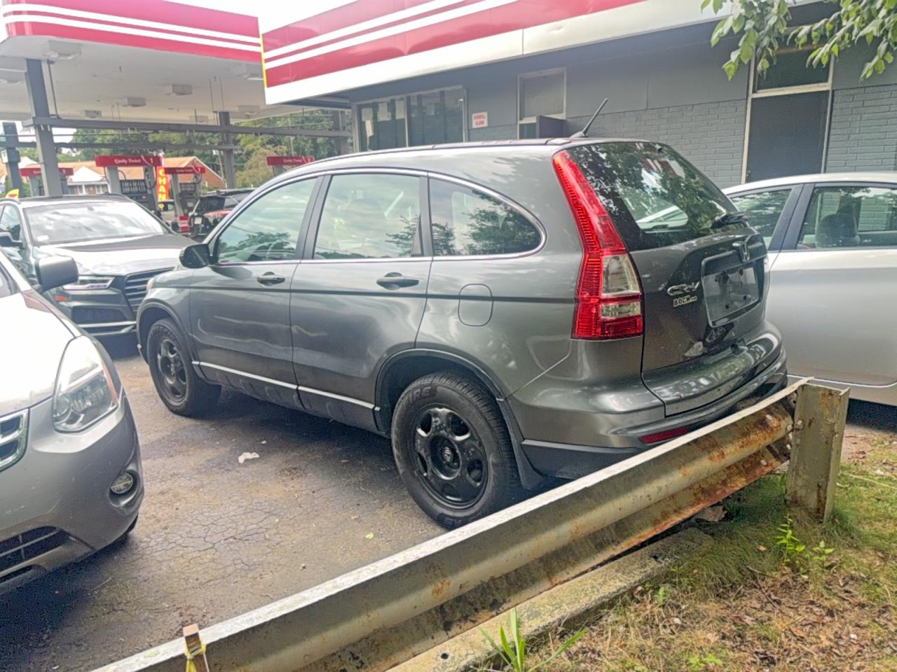 2011 Honda Cr-v Lx Gray vin: JHLRE4H34BC012722
