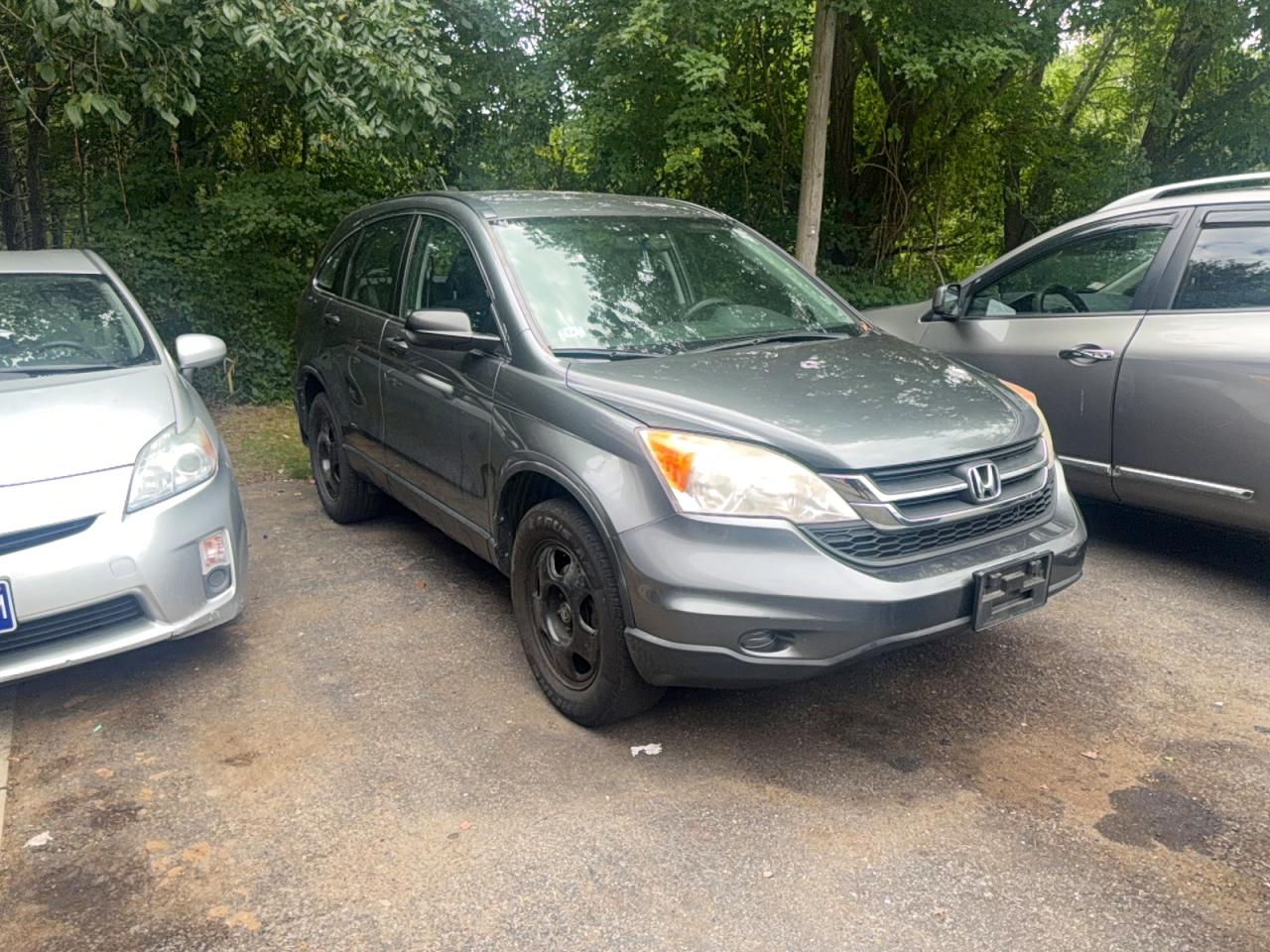 2011 Honda Cr-v Lx Gray vin: JHLRE4H34BC012722