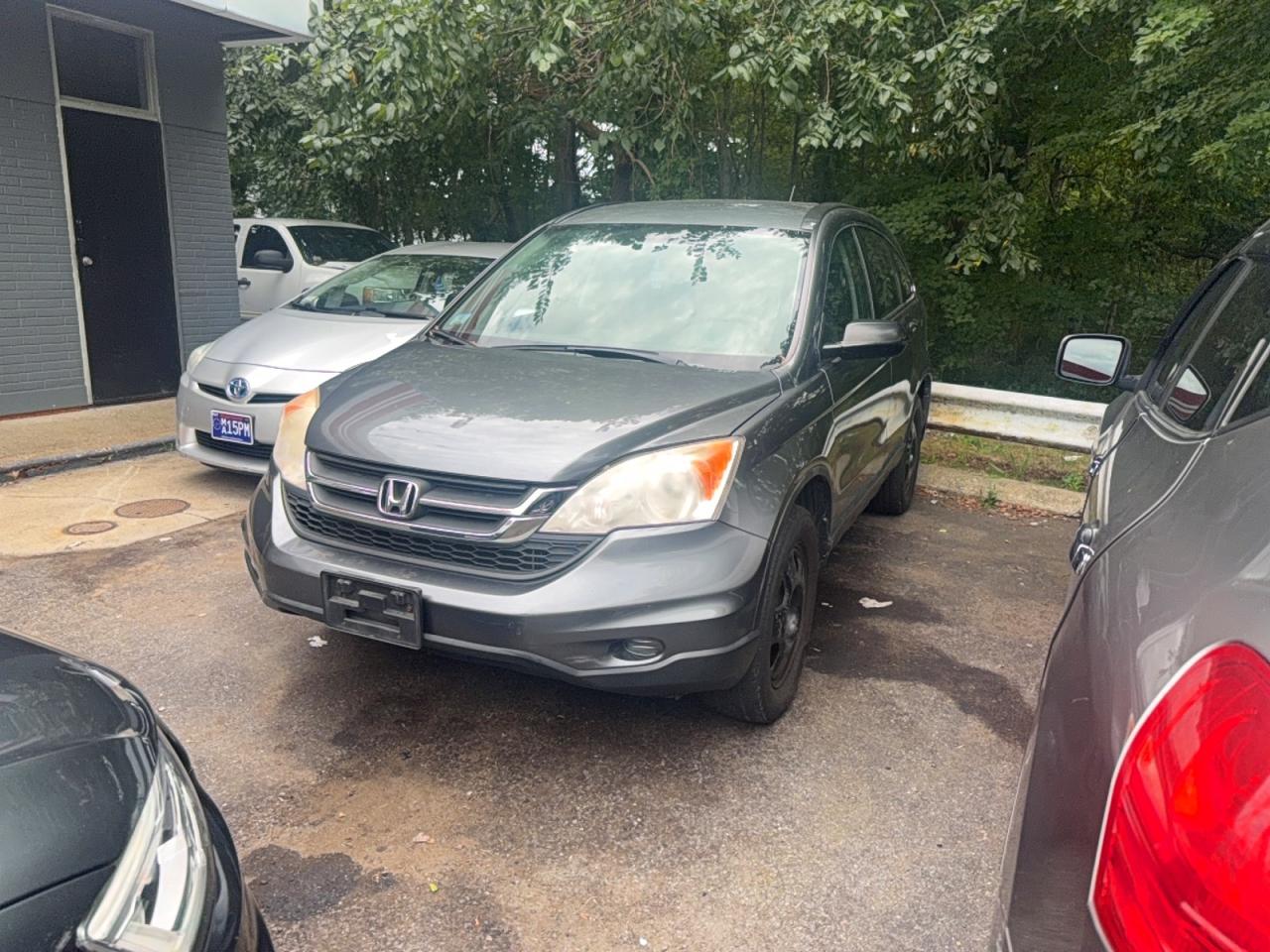 2011 Honda Cr-v Lx Gray vin: JHLRE4H34BC012722