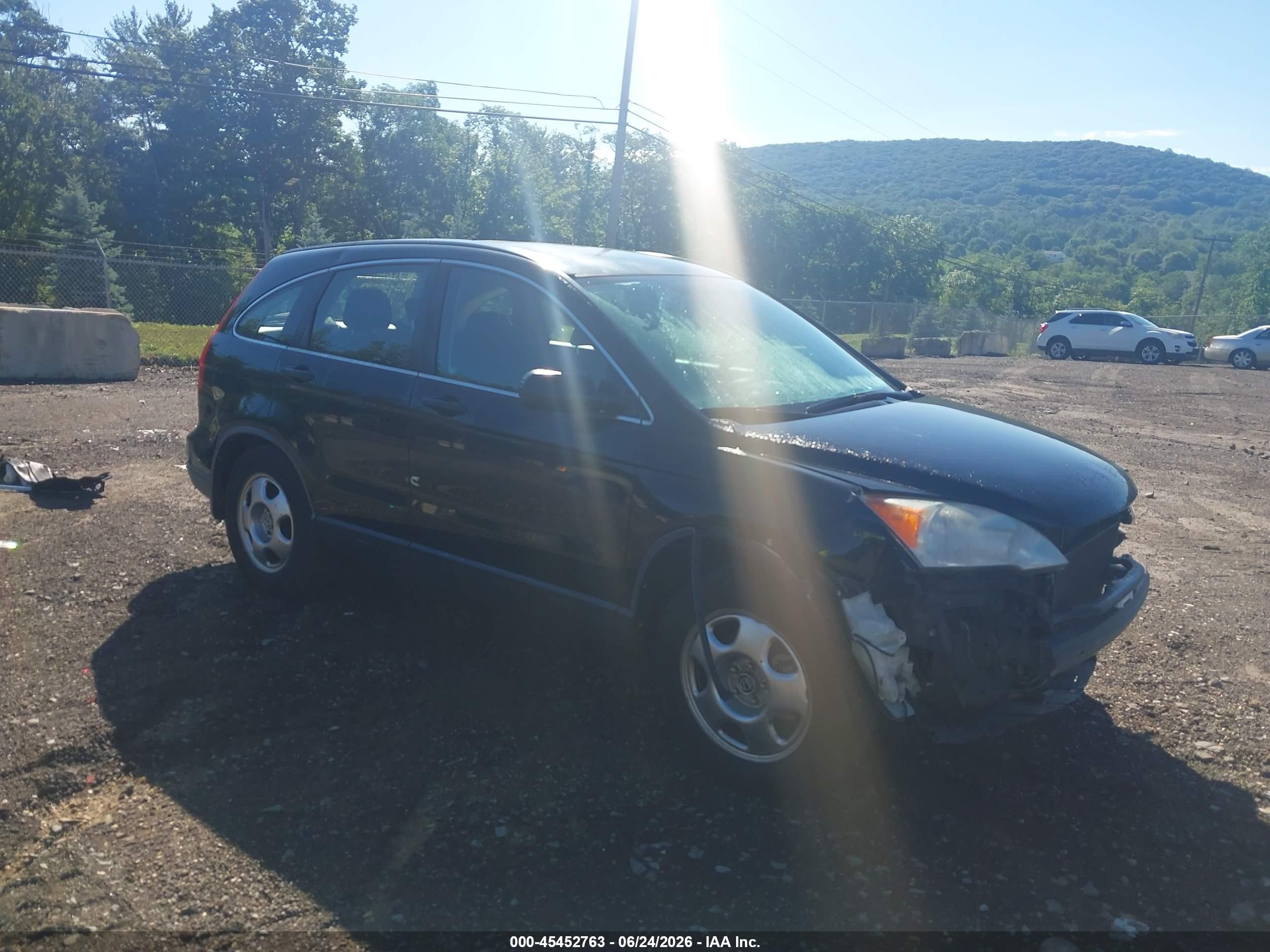 2011 Honda Cr-v Lx Black vin: JHLRE4H34BC013191