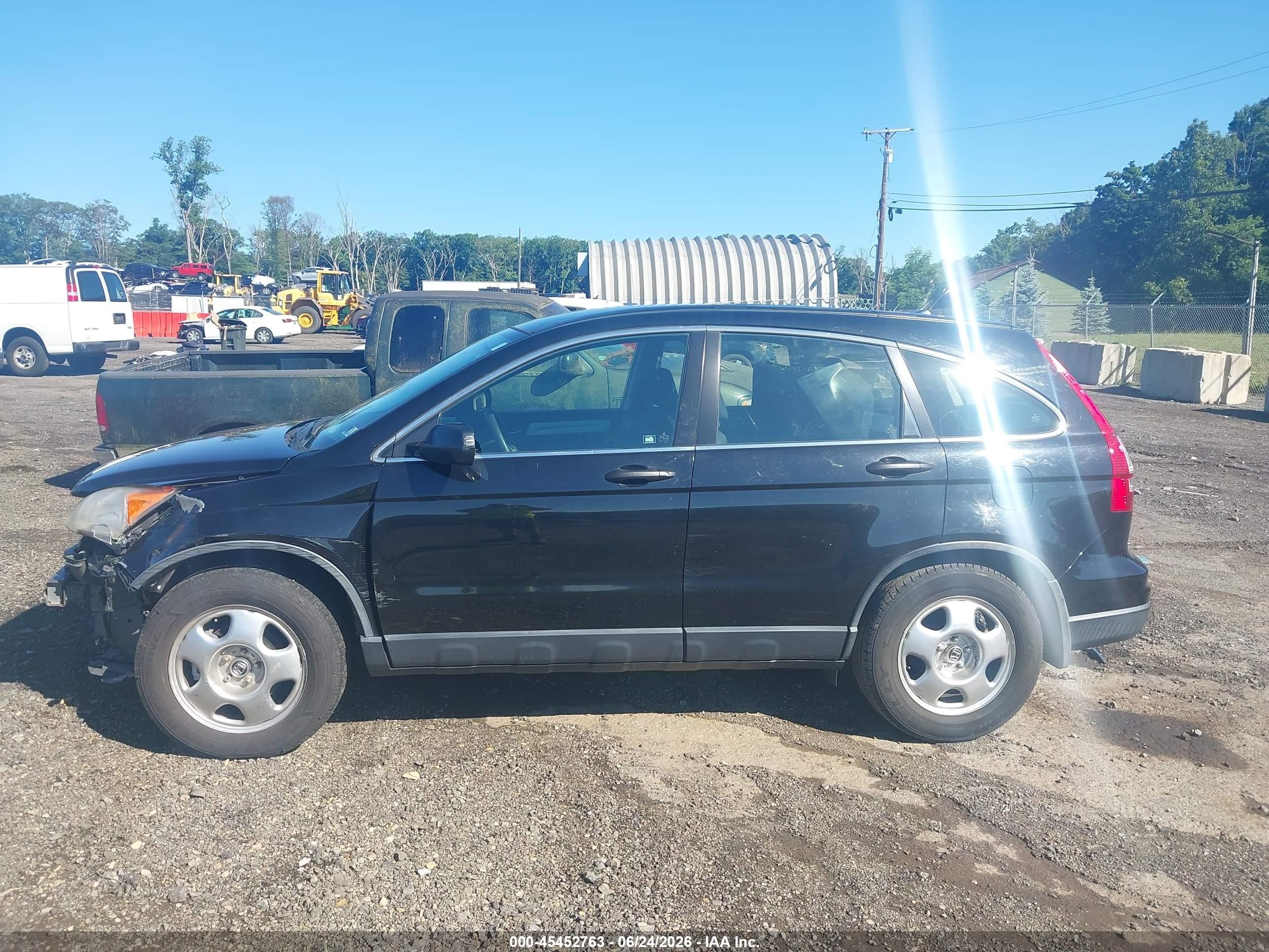 2011 Honda Cr-v Lx Черный vin: JHLRE4H34BC013191