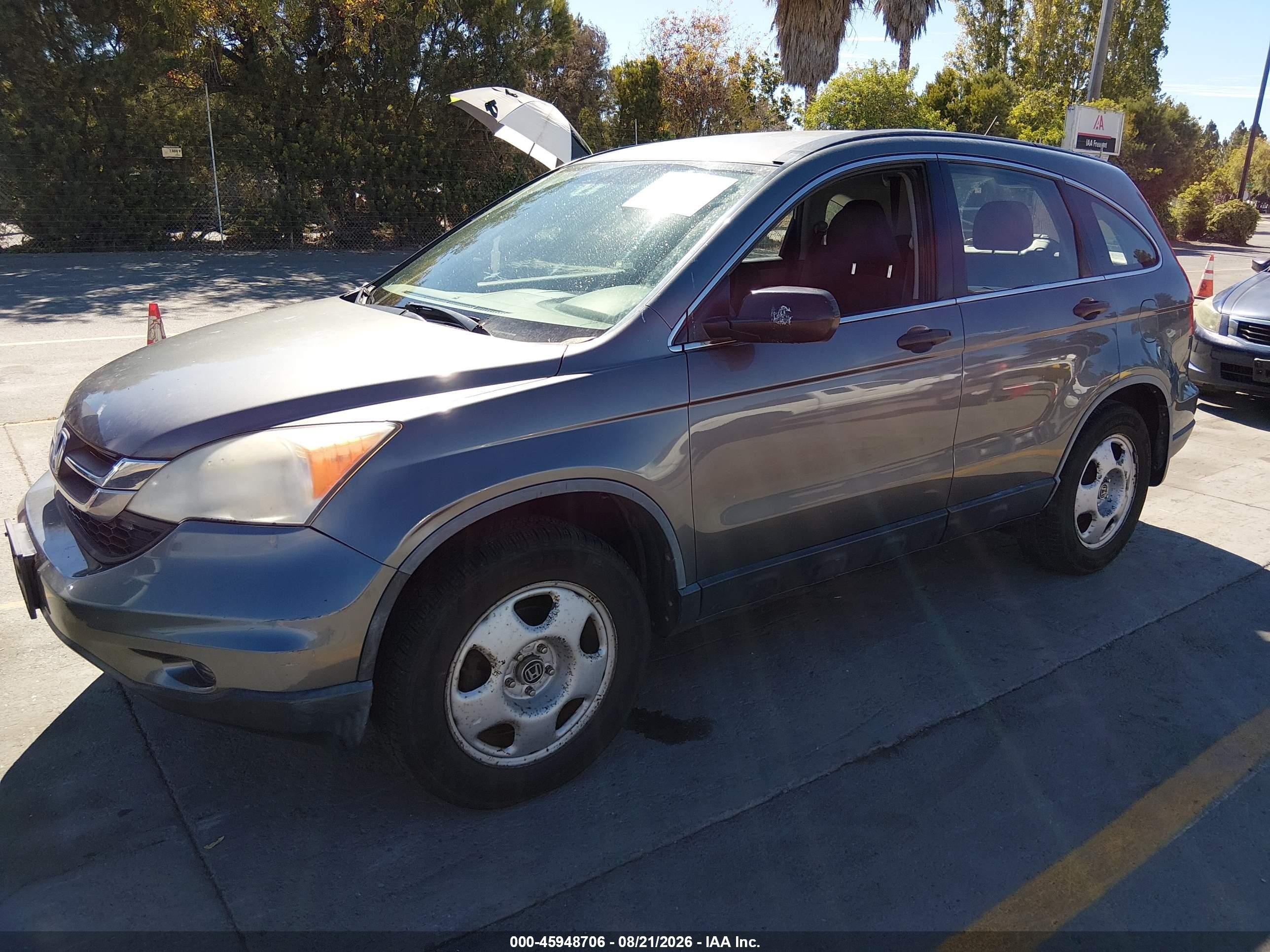 2011 Honda Cr-v Lx Серый vin: JHLRE4H35BC011949
