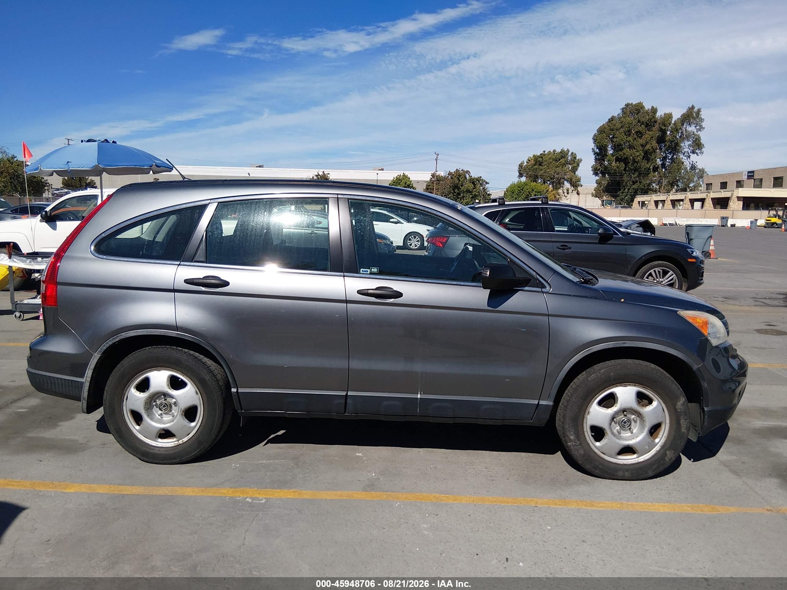 2011 Honda Cr-v Lx Серый vin: JHLRE4H35BC011949
