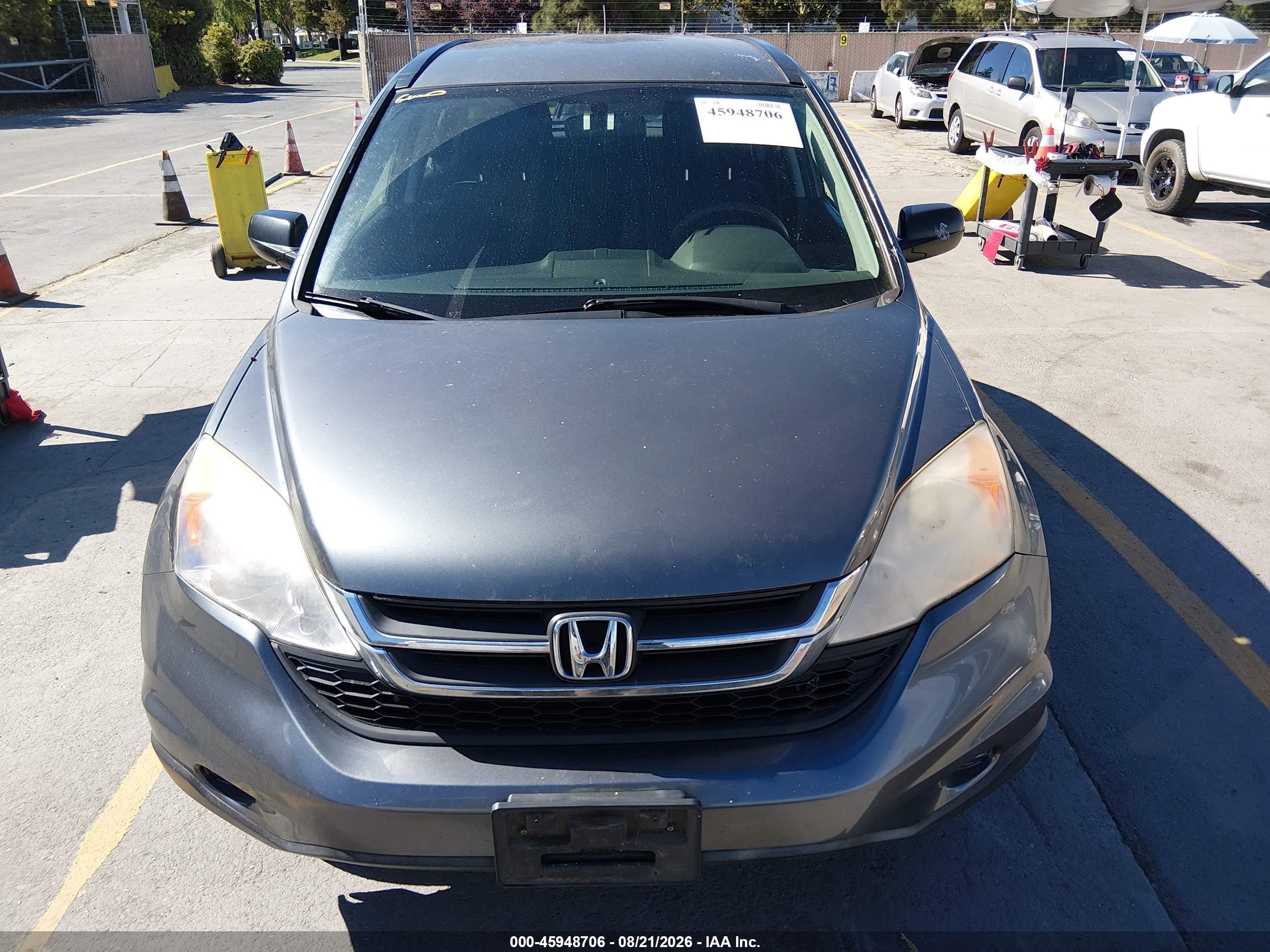 2011 Honda Cr-v Lx Серый vin: JHLRE4H35BC011949