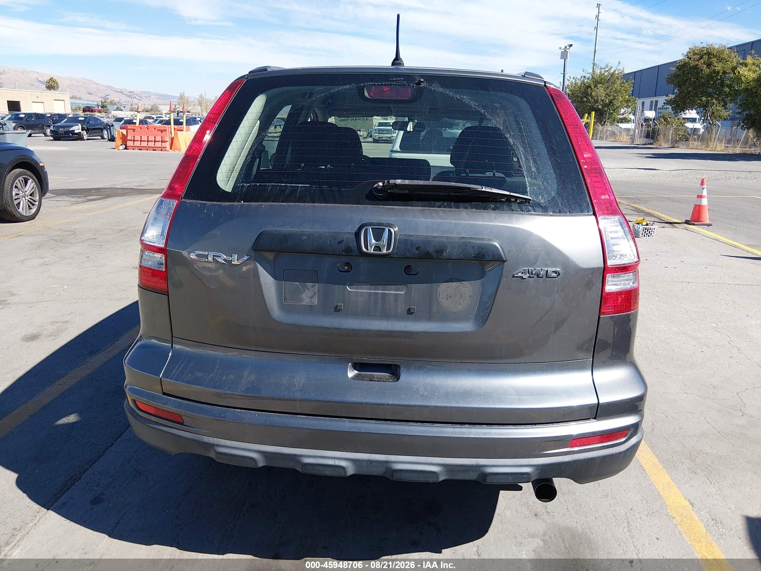 2011 Honda Cr-v Lx Серый vin: JHLRE4H35BC011949