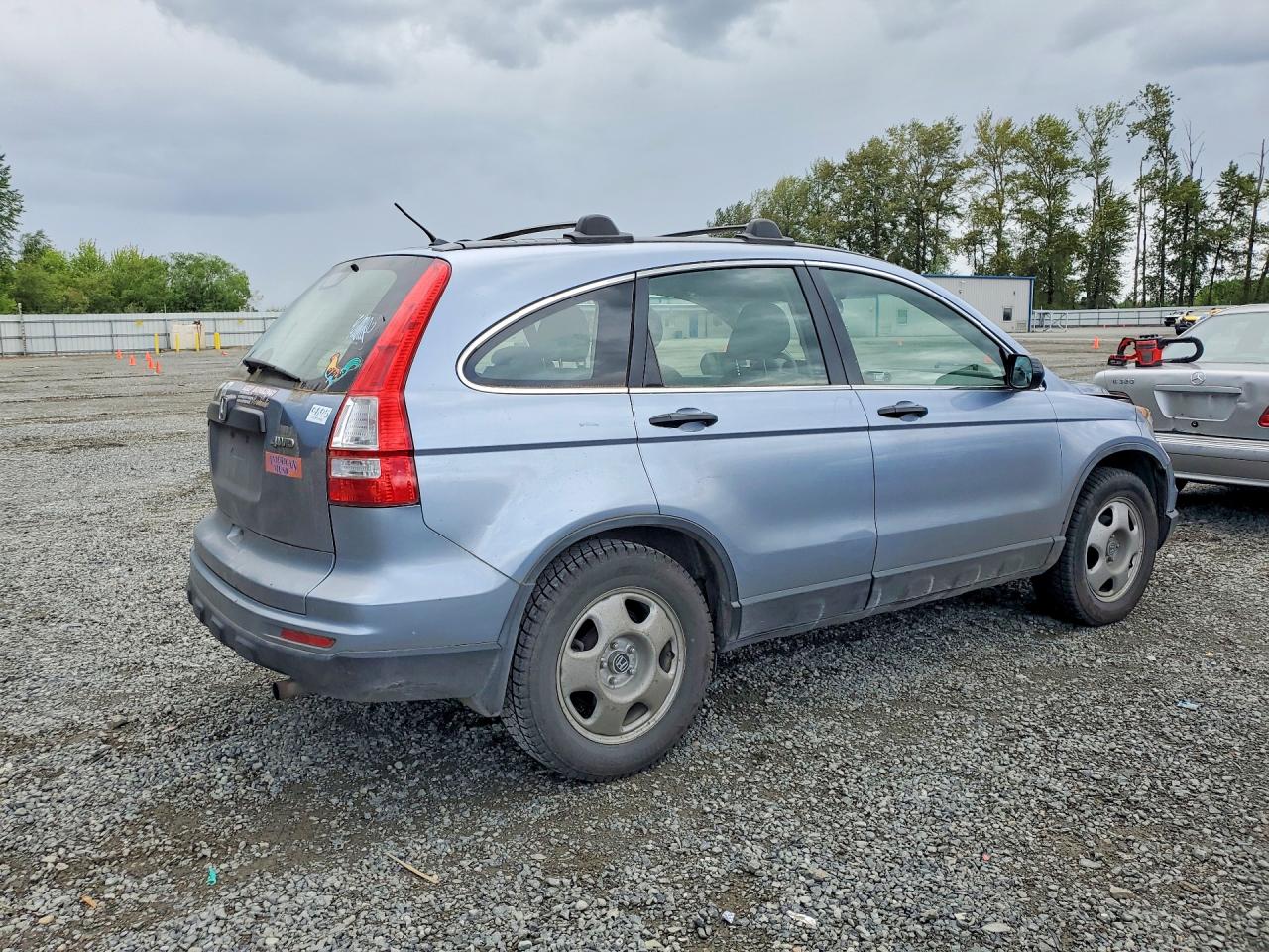 2011 Honda Cr-v Lx Blue vin: JHLRE4H35BC033093
