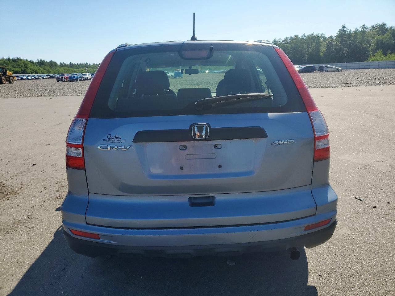2011 Honda Cr-v Lx Blue vin: JHLRE4H36BC012317