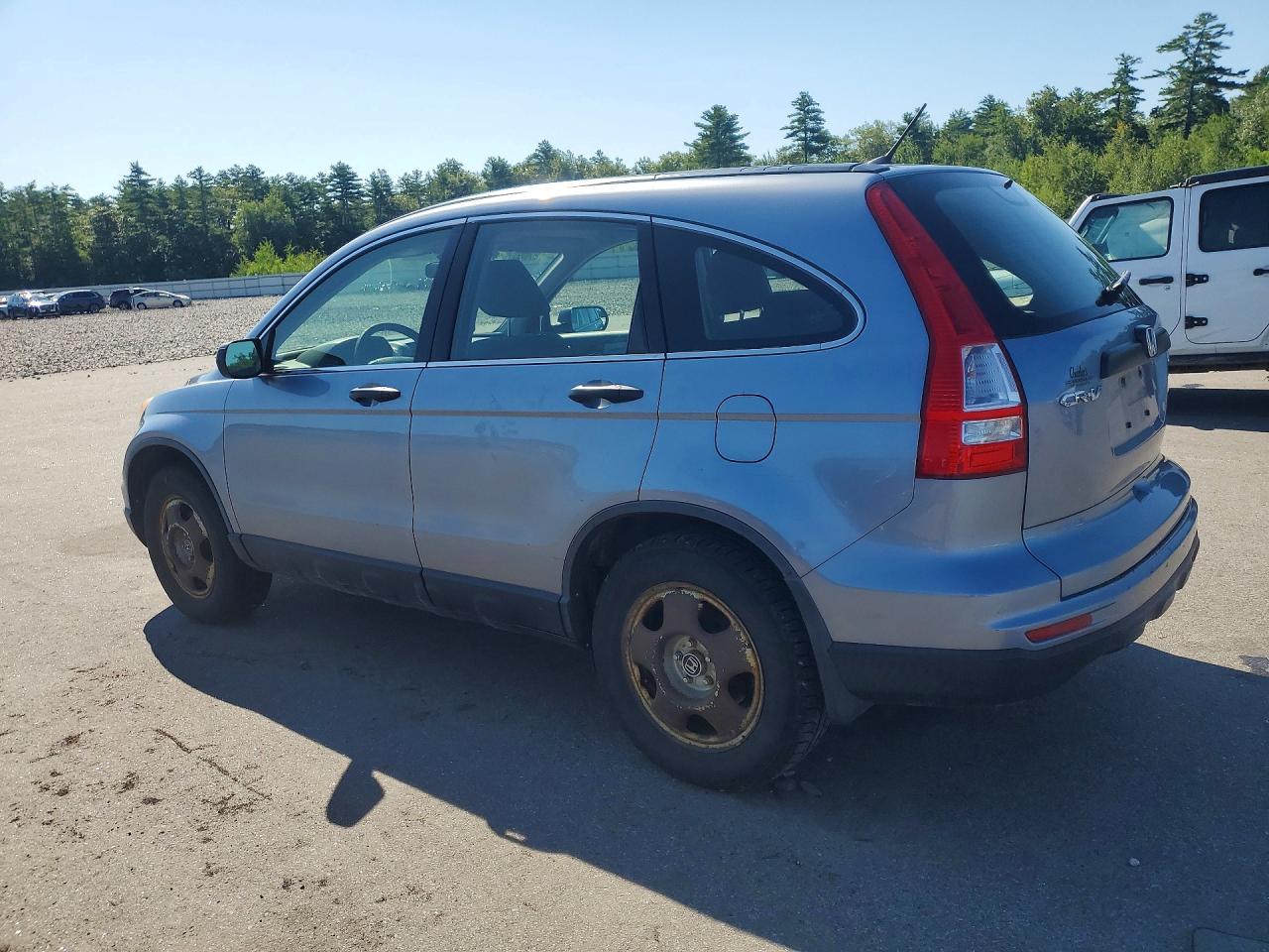 2011 Honda Cr-v Lx Blue vin: JHLRE4H36BC012317