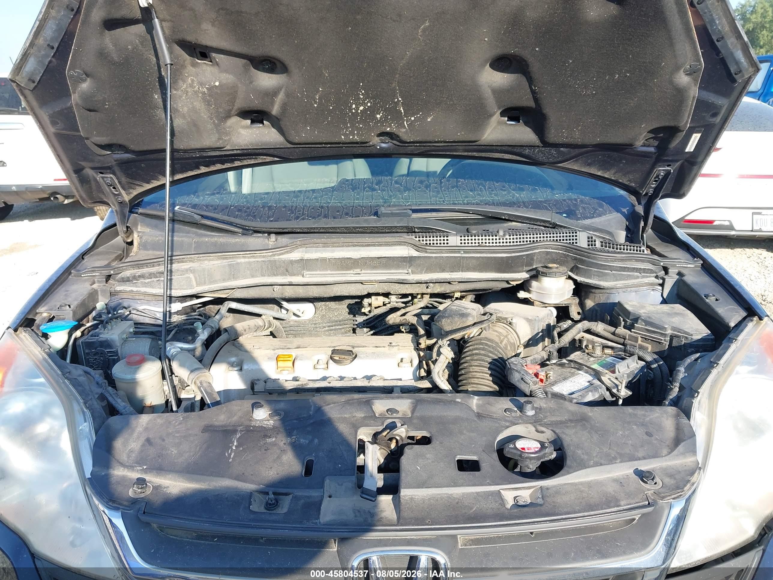 2011 Honda Cr-v Lx Blue vin: JHLRE4H36BC020885
