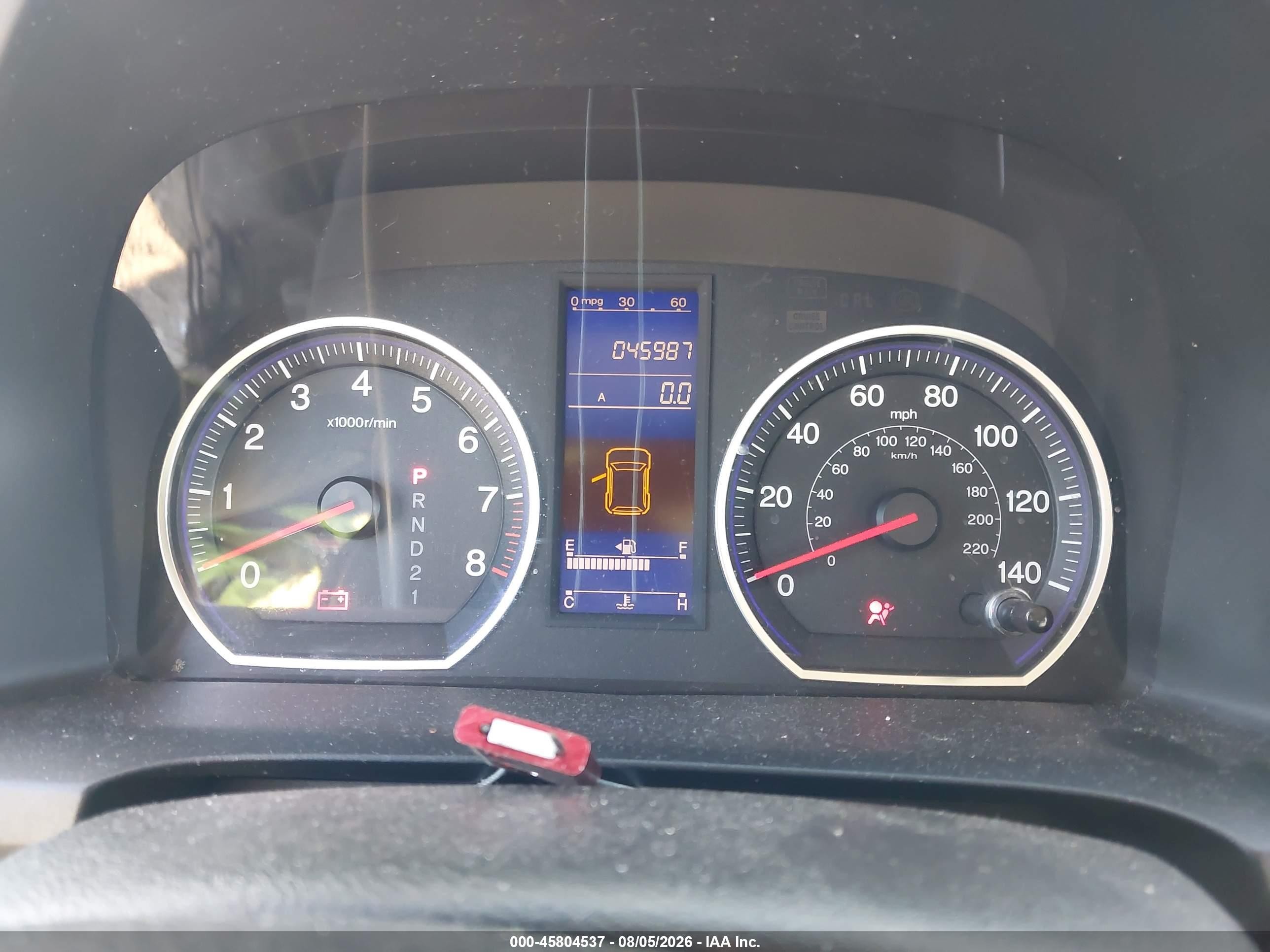 2011 Honda Cr-v Lx Blue vin: JHLRE4H36BC020885