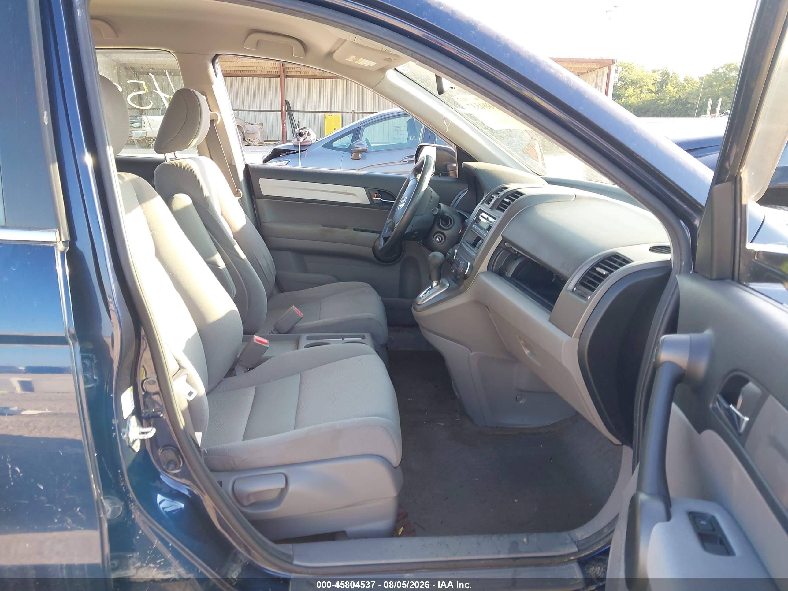 2011 Honda Cr-v Lx Blue vin: JHLRE4H36BC020885