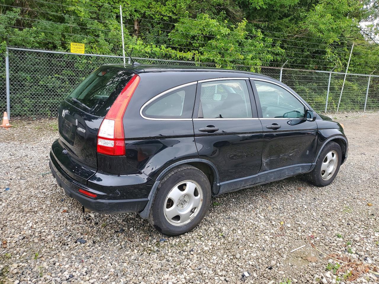 2011 Honda Cr-v Lx Black vin: JHLRE4H37BC015064