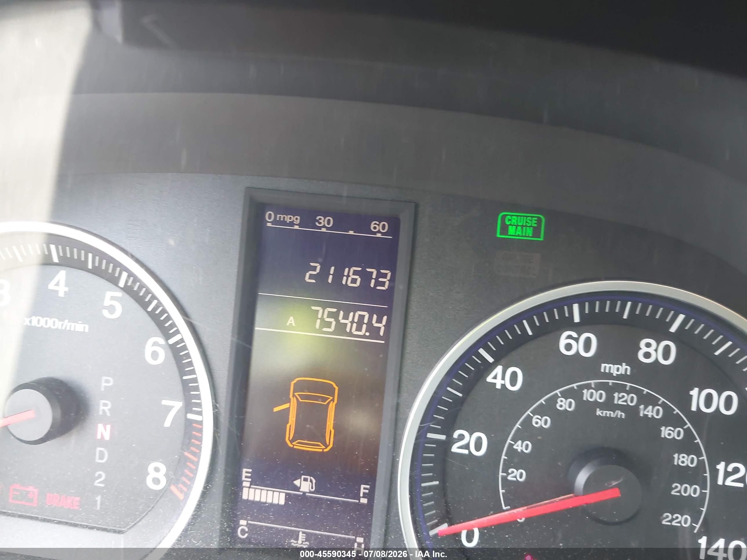 2011 Honda Cr-v Lx Black vin: JHLRE4H38BC030236