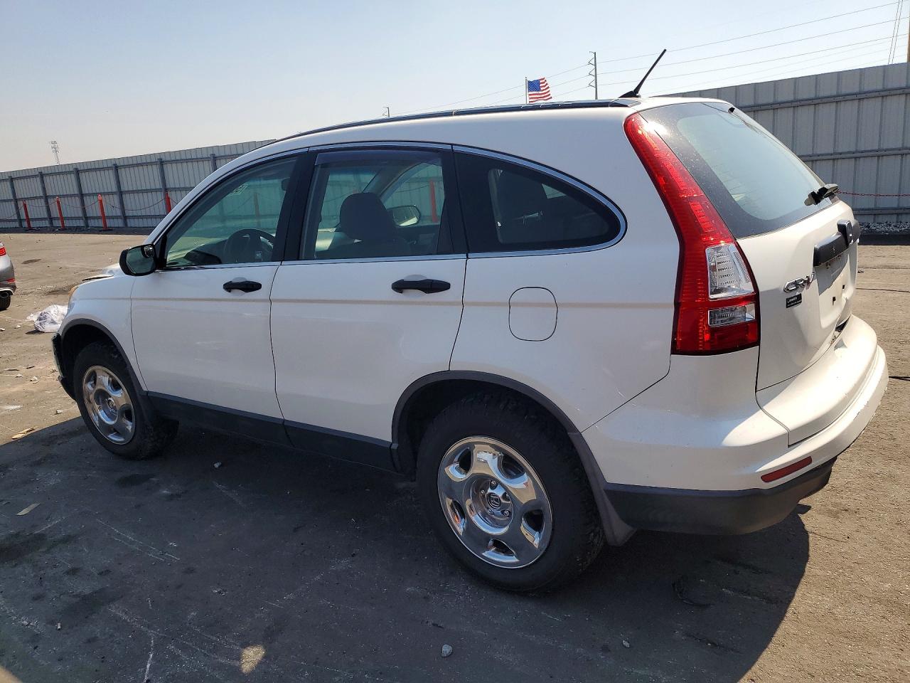 2011 Honda Cr-v Lx White vin: JHLRE4H3XBC020226