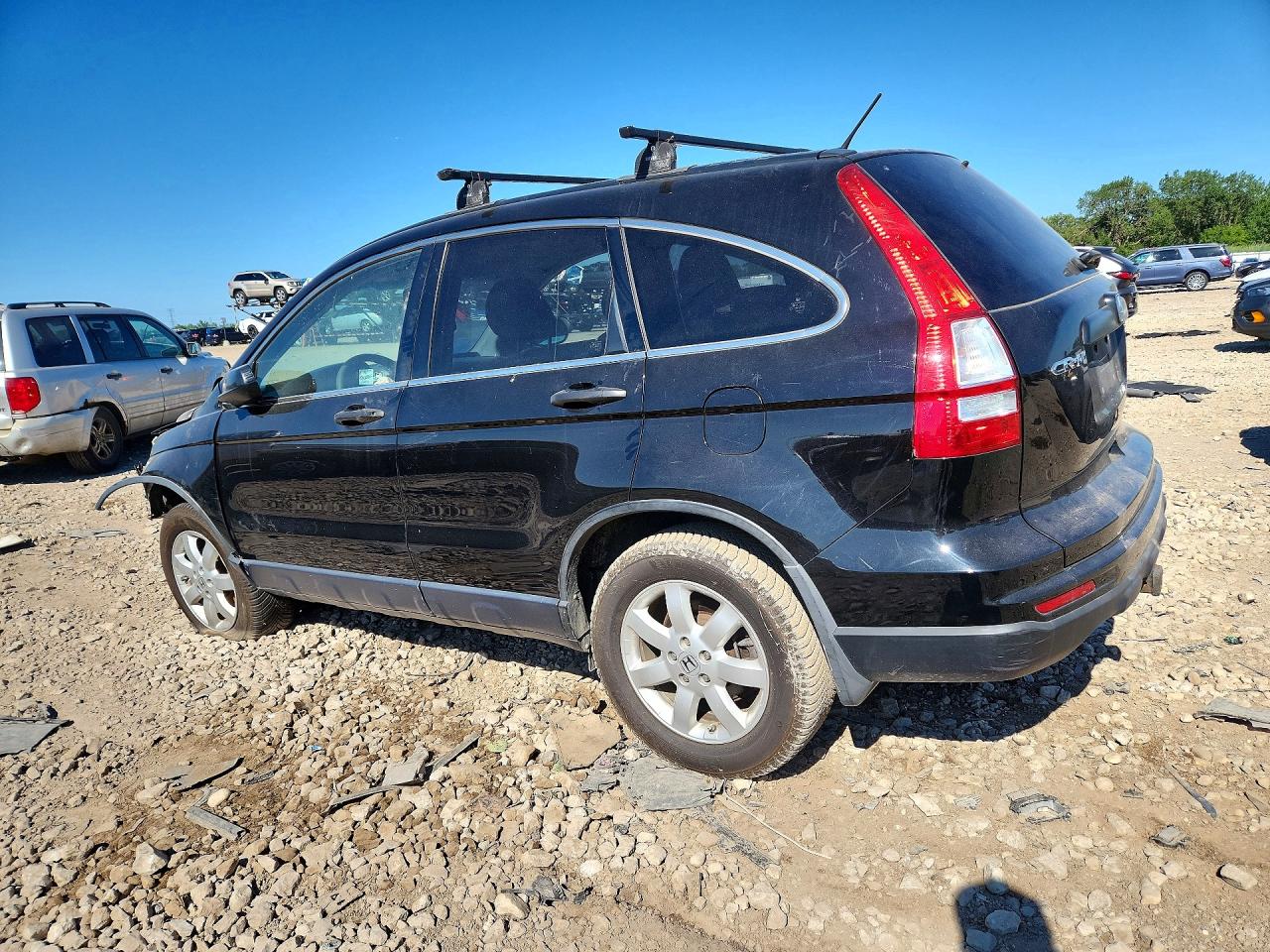 2011 Honda Cr-v Se Black vin: JHLRE4H40BC017201