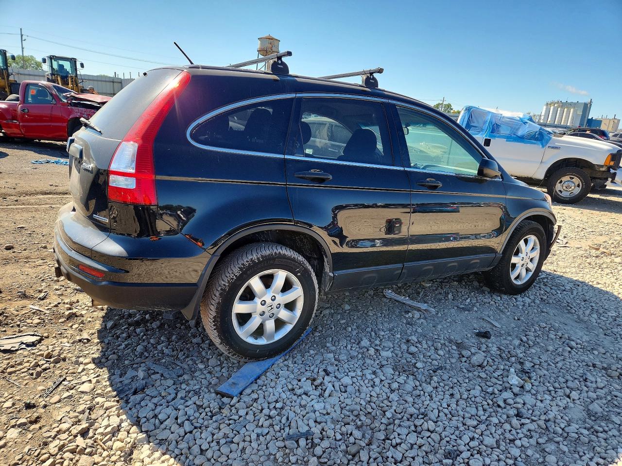 2011 Honda Cr-v Se Black vin: JHLRE4H40BC017201