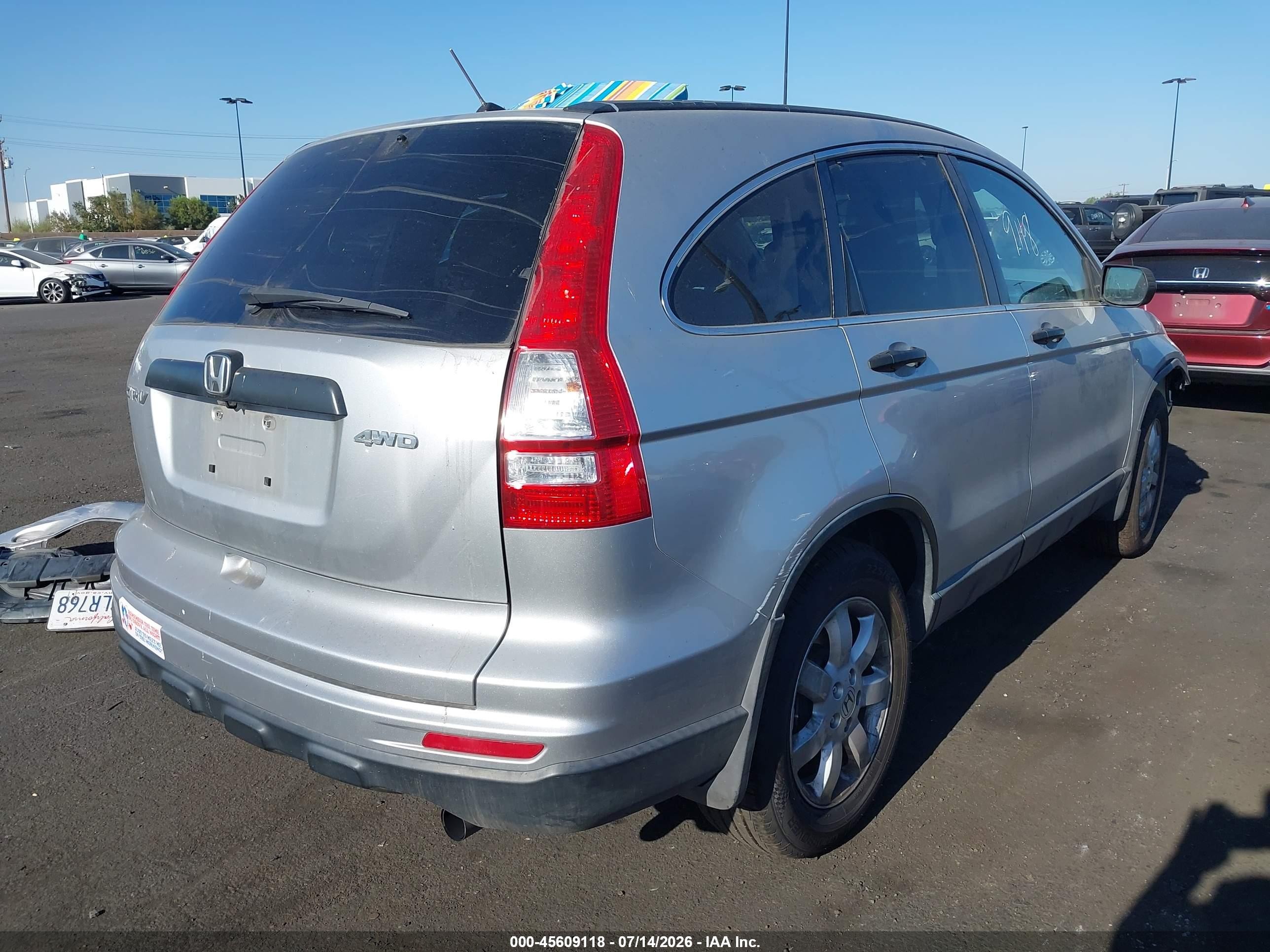2011 Honda Cr-v Se Silver vin: JHLRE4H41BC005297